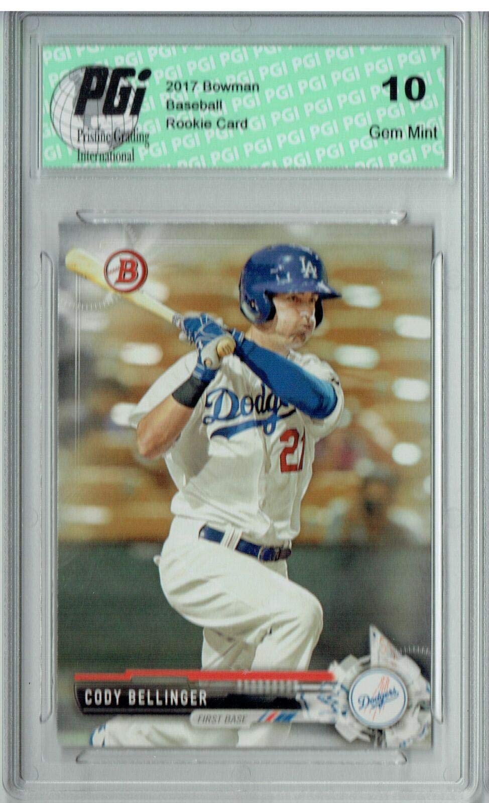 Amazon.com: Cody Bellinger 2017 Bowman Draft #BP149 Rookie Card PGI 10 -  Baseball Slabbed Rookie Cards : Collectibles & Fine Art