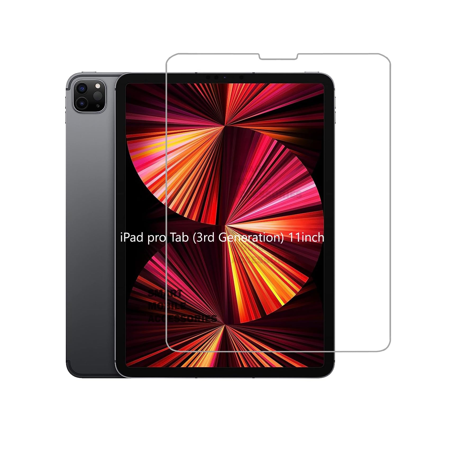 Vetrivel Tempered Glass Screen Protector for Apple iPad pro Tab (3rd Generation) 11inch (B0CS33CC3Y) Amazon Price History, Amazon Price Tracker