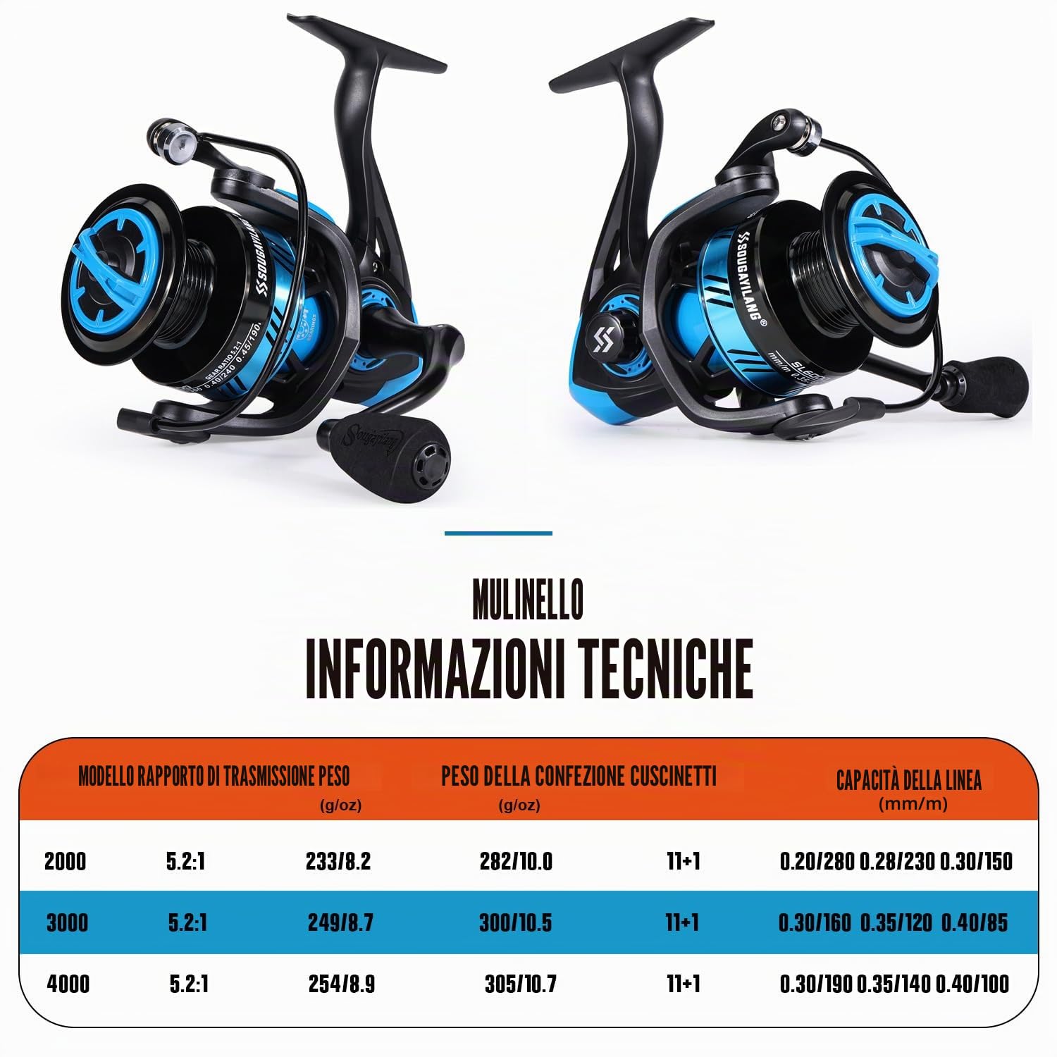 Sougayilang Canna da pesca telescopica. 24 toni, fibra di carbonio lavorato CNC, comodo manico EVA, canna da pesca da viaggio per pesca trota basso