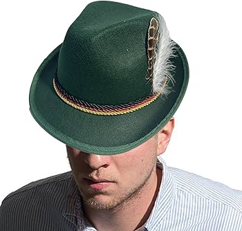 Amazon.co.jp: オクトーバーフェストハット フェザー付きアルパイン
