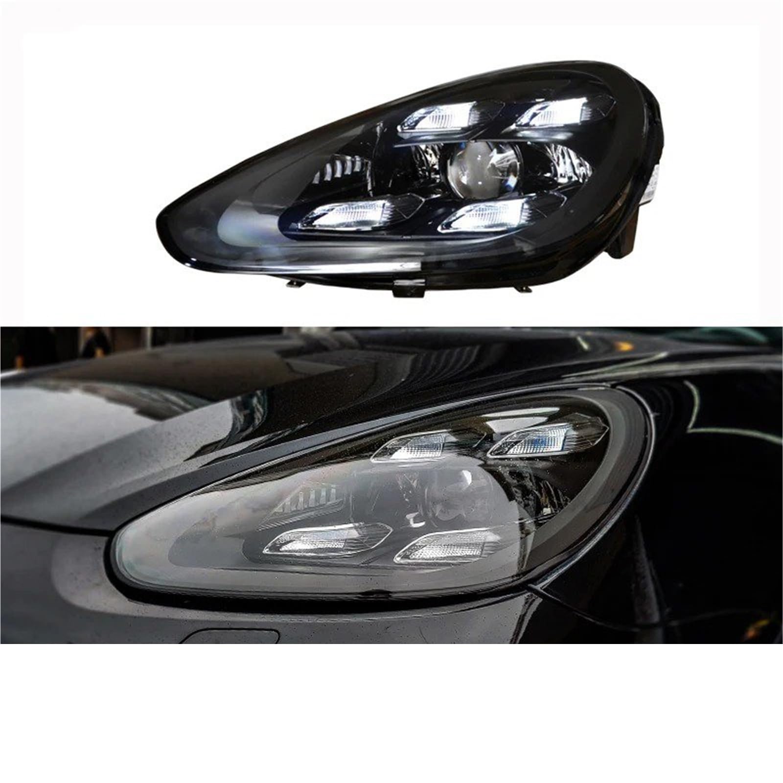 Para Cayenne 958.2 2015-2017 Conjunto Faros Delanteros