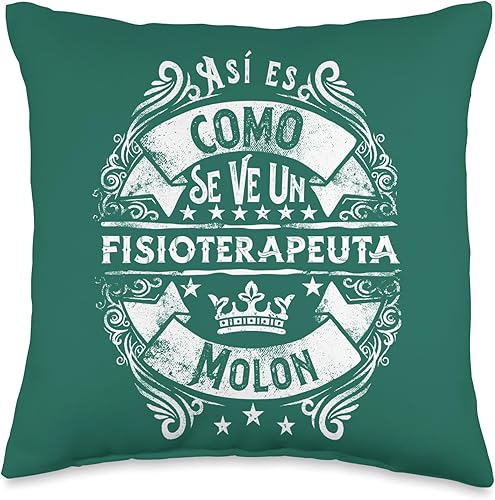 Regalo Original Fisioterapeuta Regalos Accesorios Un Fisioterapeuta Molon Divertido Humor para Hombre Throw Pillow 16x16 Multicolor