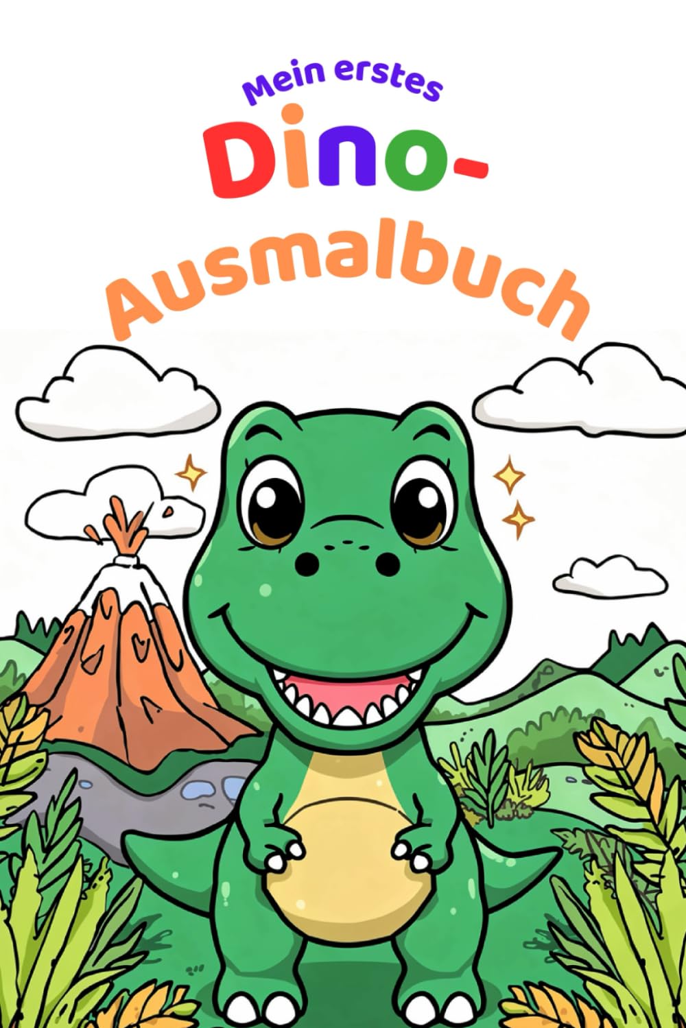 Mein erstes Dino-Ausmalbuch