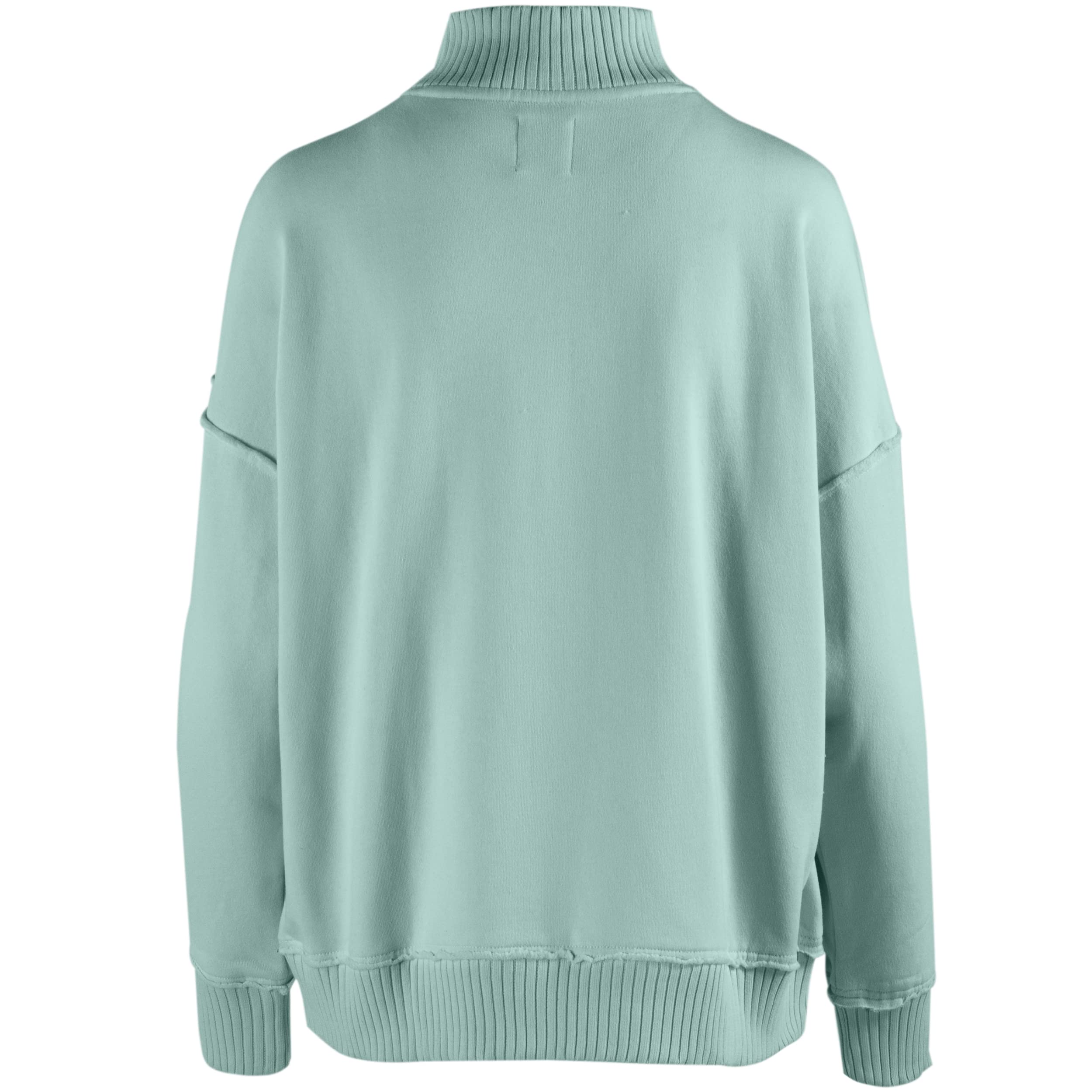 Salt Life Sudadera de Forro Polar con Cuello Alto Cómodo Suéter pulóver para Mujer