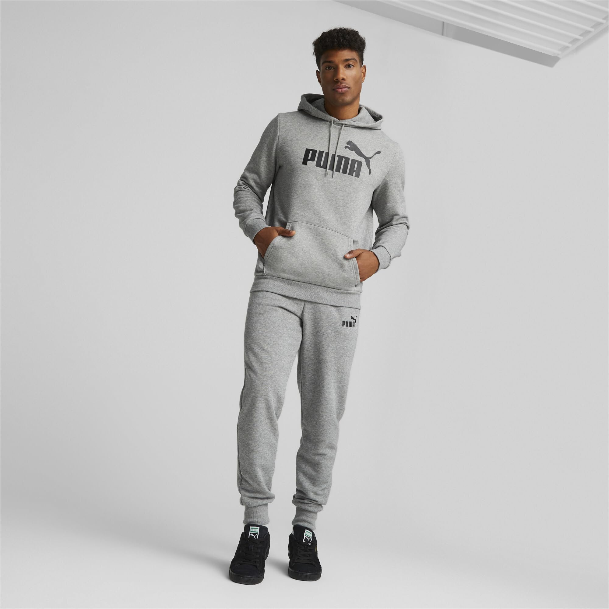PUMA ESS Big Logo Hoodie FL Sudadera Hombre (Pack de 1)