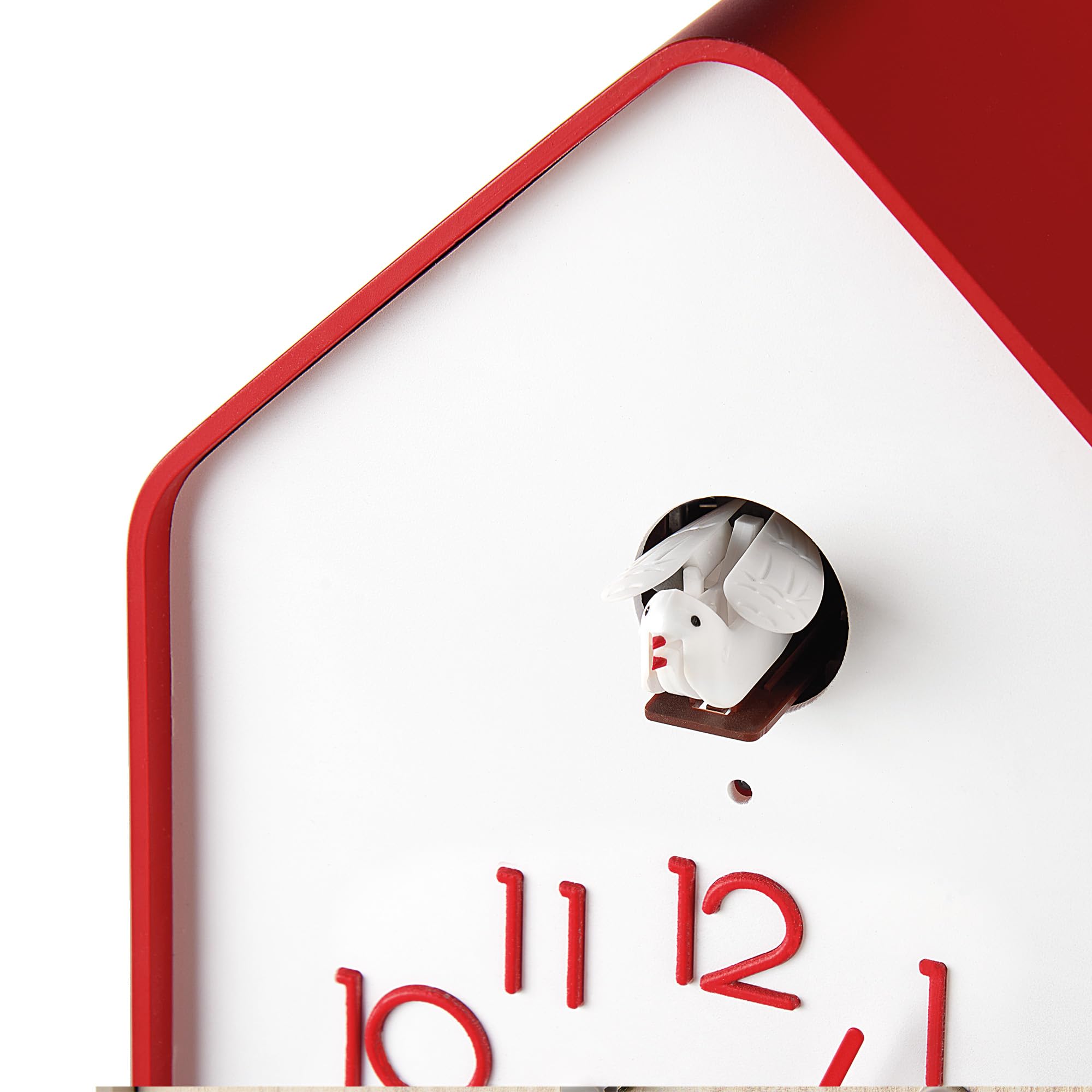 Amazon.com: Guzzini Wall Clock, red : Home & Kitchen