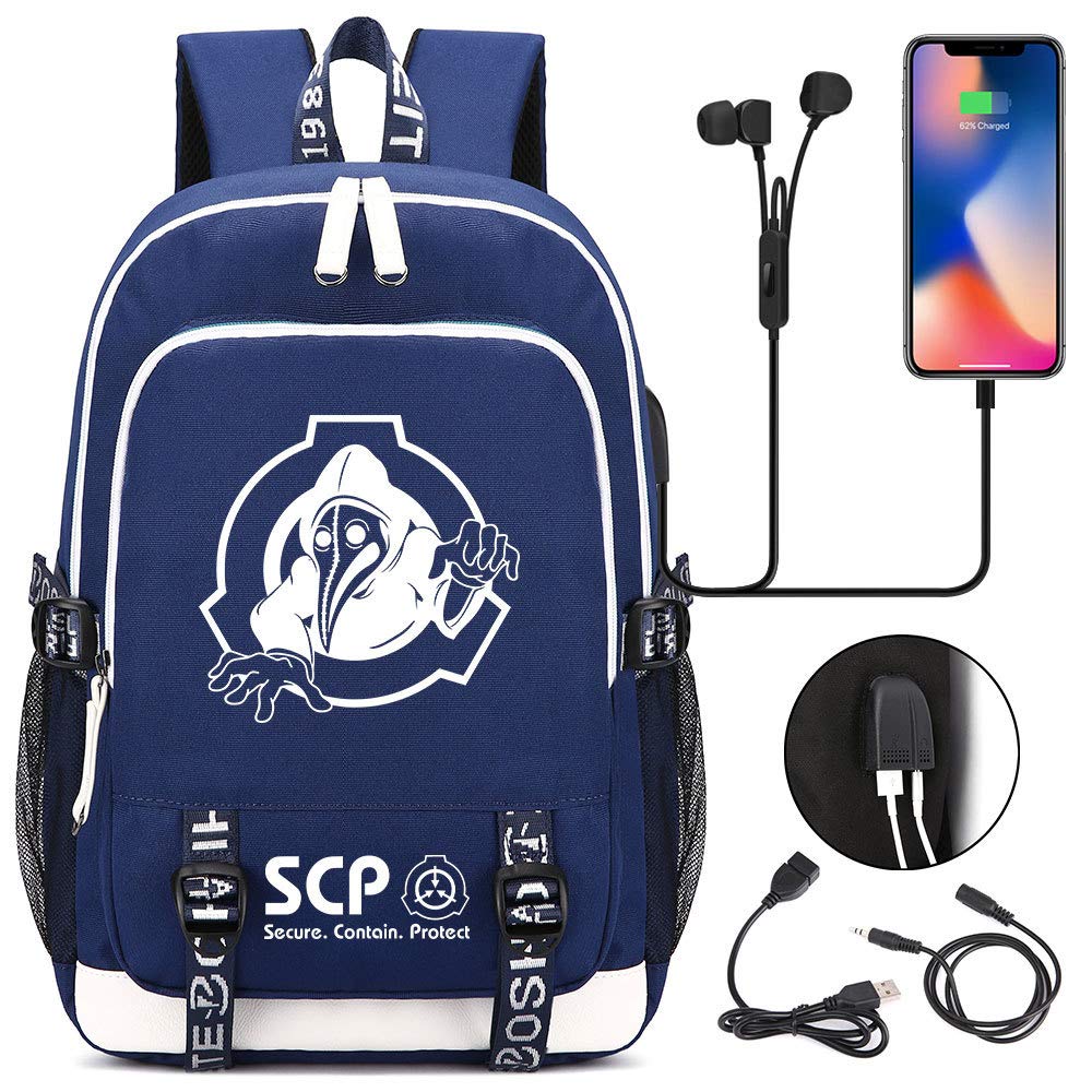 Buy SCP Foundation Backpacks Student School Bag Laptop Backpack with