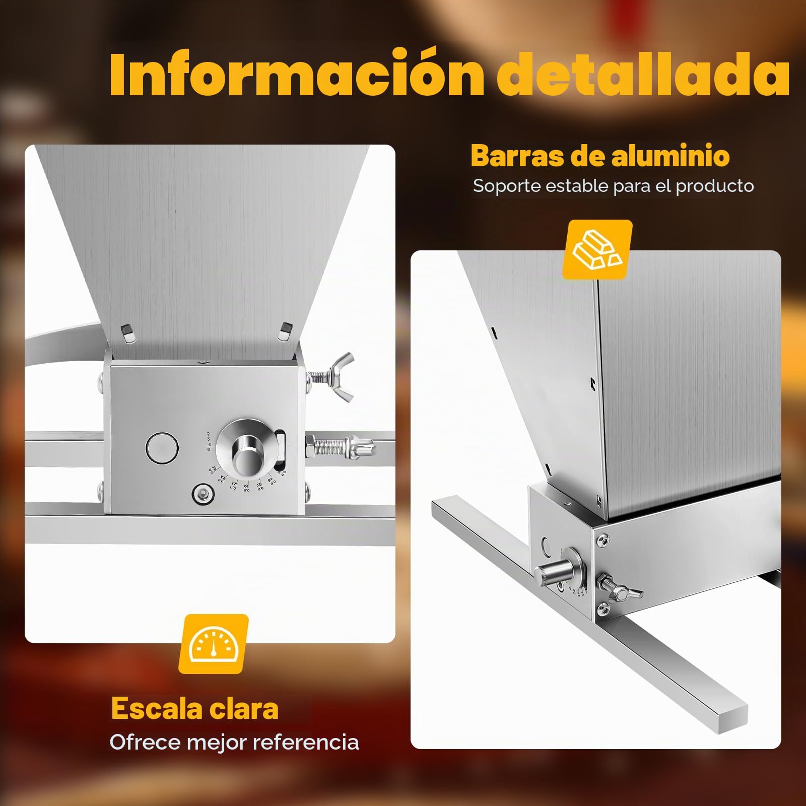 Trituradora de cereales manual molino de malta molino triturador para cereales molino de cereales trituradora de cereales adecuado para cebada y trigo