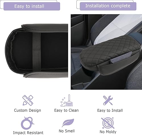 Miniatura 6 de LUWU Funda para consola central Chevy Trax 2024 2025 2024 Trax 2024 2025 Cubierta de reposabrazos Trax 2024 2025 Chevrolet Trax Accesorios