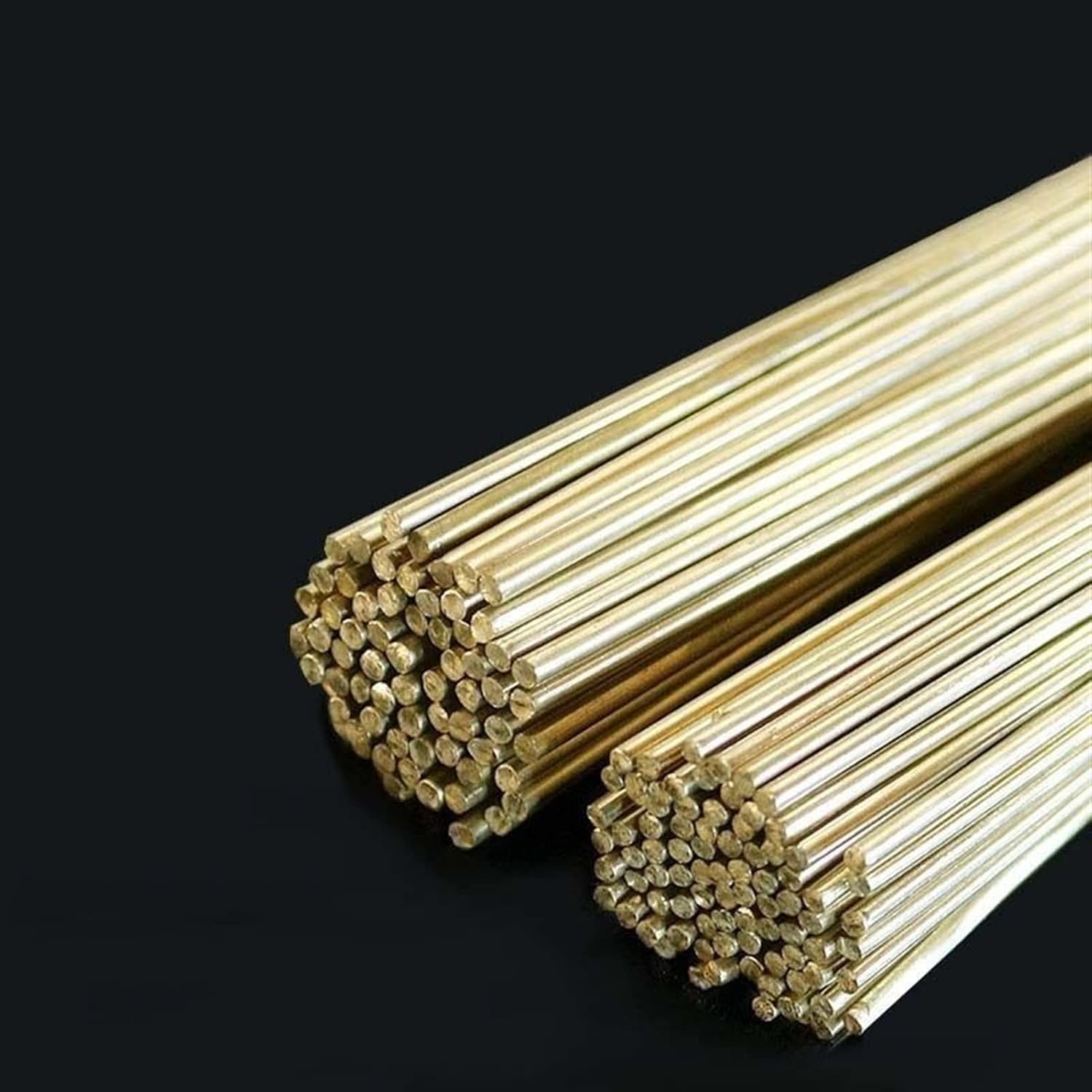 Brass Electrode Welding Wire Rod, 10pcs for Brazing Welding Repair Tool(2 mm)