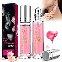 2 Stuks Feromonen Parfum Voor Dames, Venom Feromonen Parfum Vrouwen, Draagbare Geur Dames, Roll-on Parfum Trekt Mannen...
