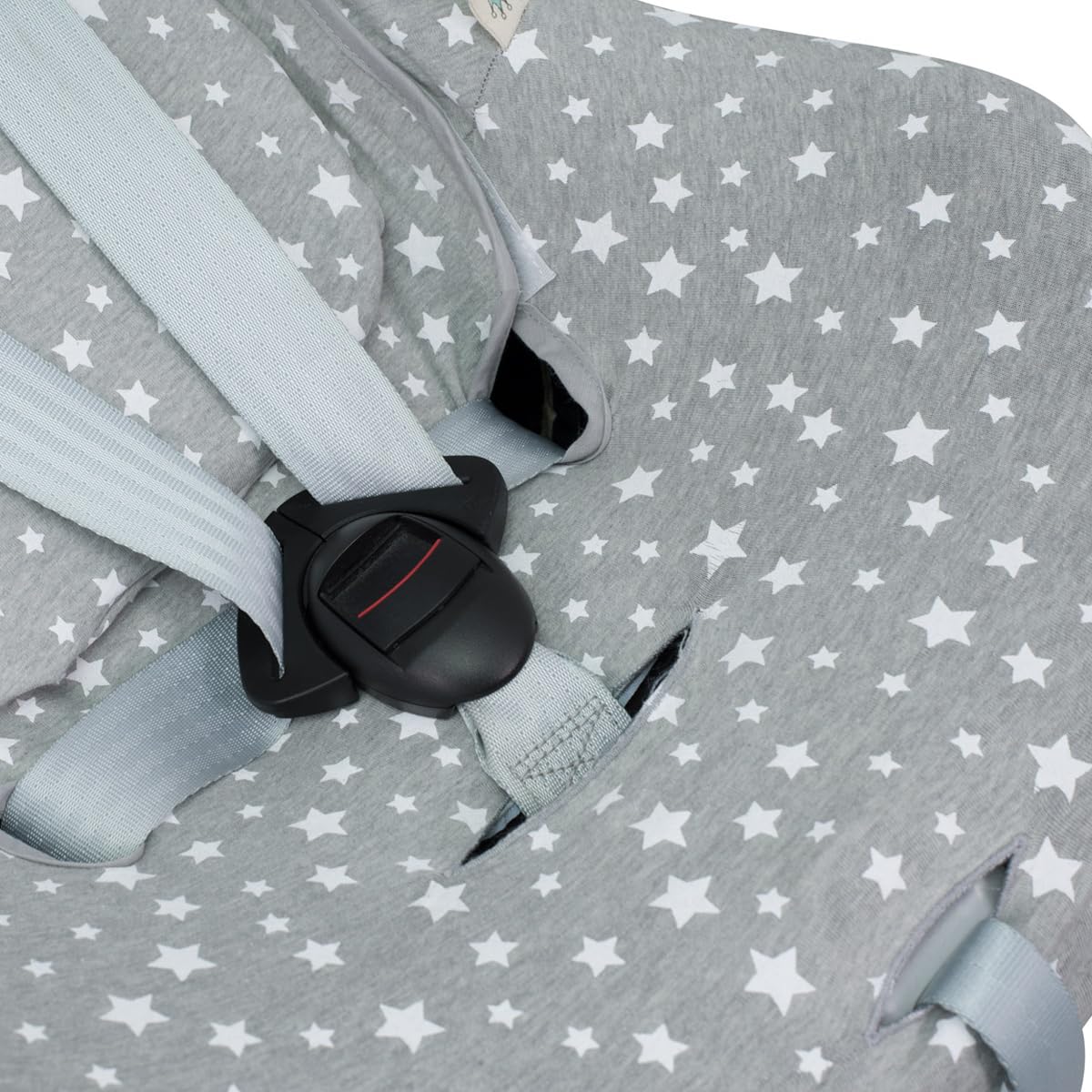 JYOKO KIDS Copriseduta per Cybex Sirona M2, Z e GB Vaya (White Star) | Cotone biologico traspirante