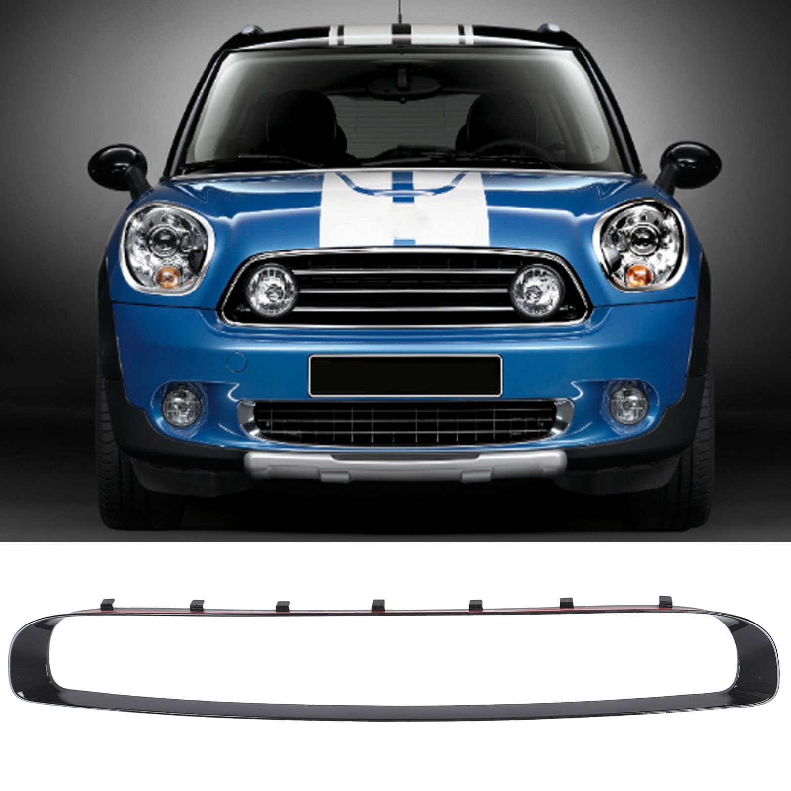 Coppia Di Tappi Cromati Per Lavafari Auto – Compatibili Con Mini Countryman R60 E Paceman R61, Codice 61679805541