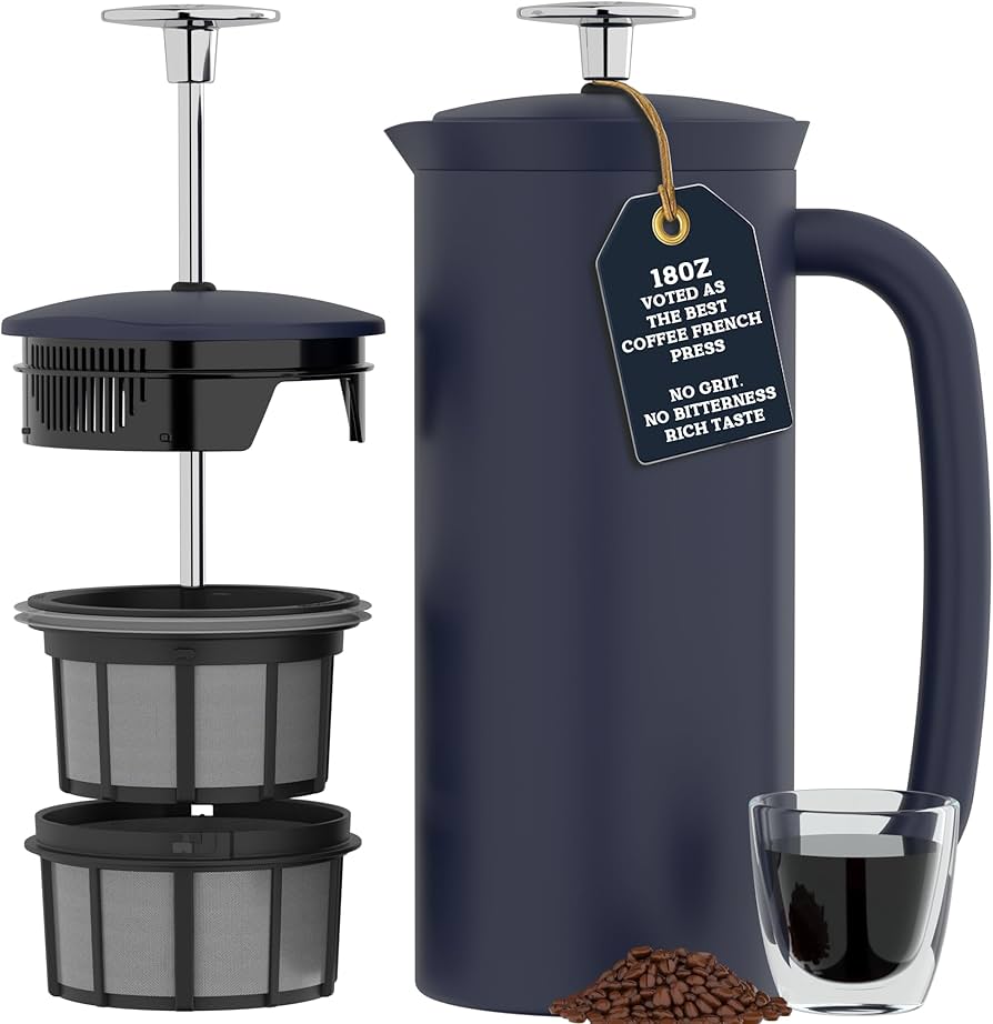 フレンチプレスEspro P7 French Press 18 oz Amazon.com: ESPRO P7 French Press Stainless Steel 304 – Patented