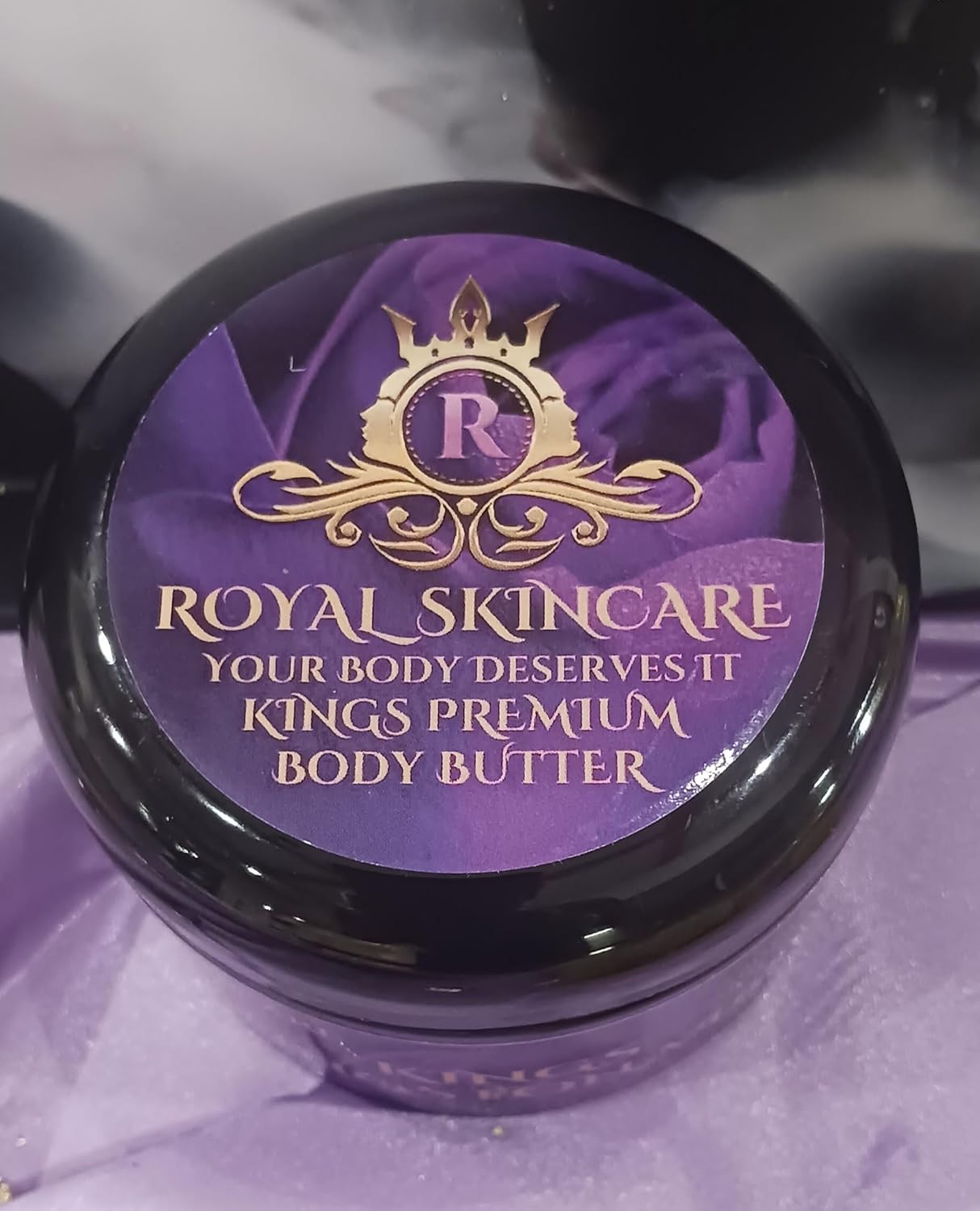 King Tyrone, Royal Skincare Premium Body Butter for Men, Hydrating Skincare for Dry Skin, Uneven Skin Tone, Reducing Wrinkles, Restoring Skin Appearance, 8 oz, 12 oz. (12 oz)