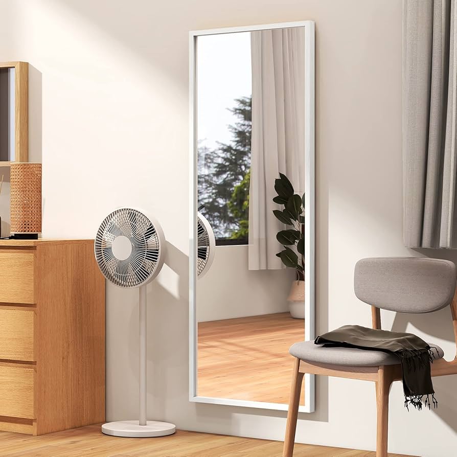 Amazon.co.jp: ミルオ君の鏡工房 全身鏡 姿見 スタンドミラー