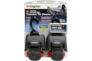 Radstraps: Sliding CargoLoc 89973 Transom Tie-Down for Safe and Easy Transport