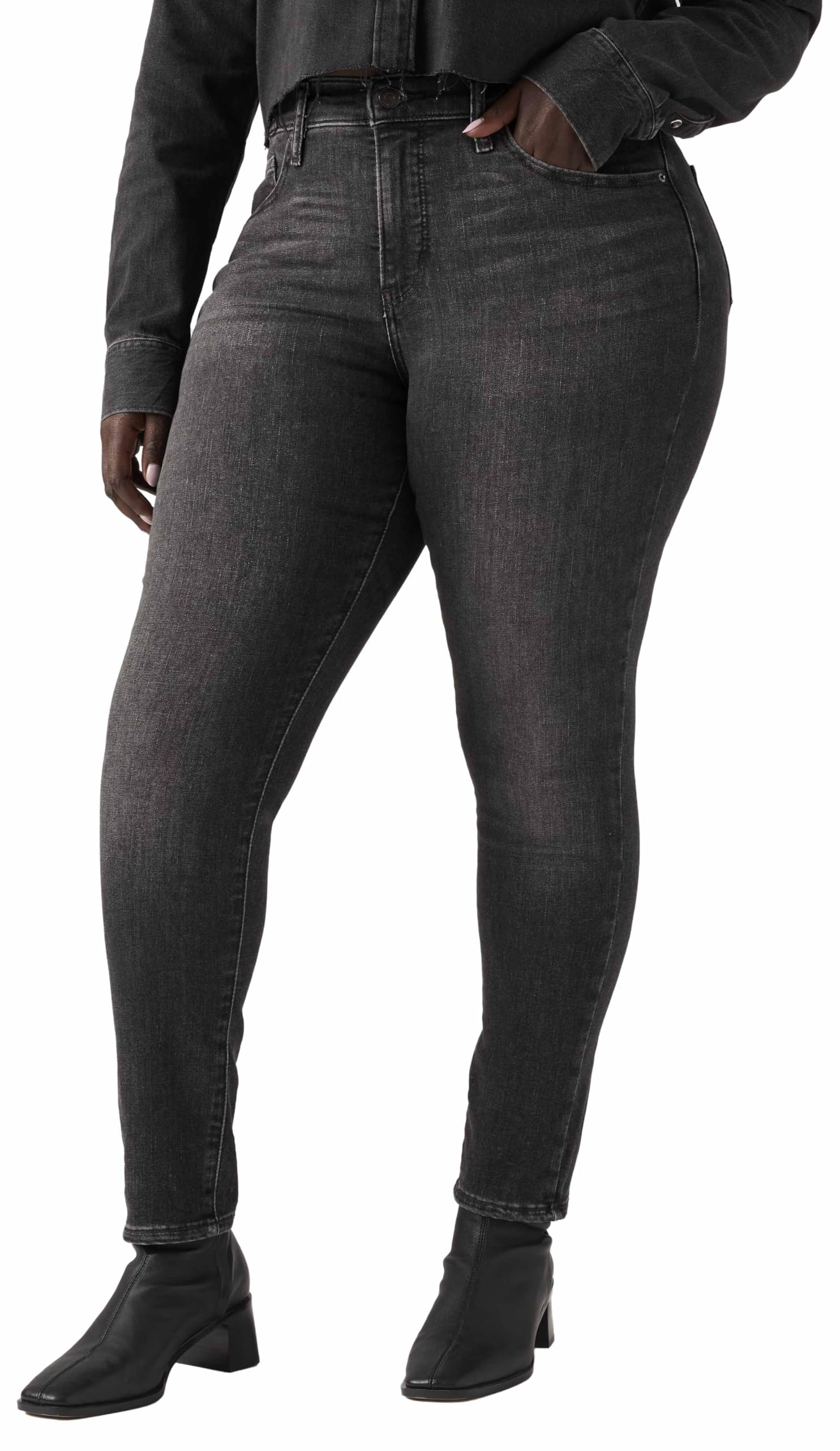 Levi's Damen 311 Shaping Skinny Jeans, Bloom Black , 29W / 30L