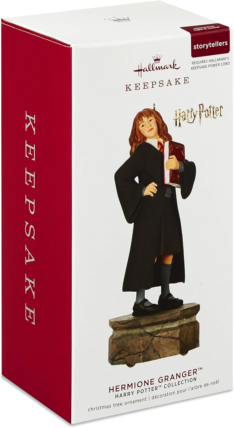 Chеареѕt 🛒 Hallmark Keepsake Christmas 2019 Year Dated Harry Potter Collection Hermione Granger Ornament with Light and Sound