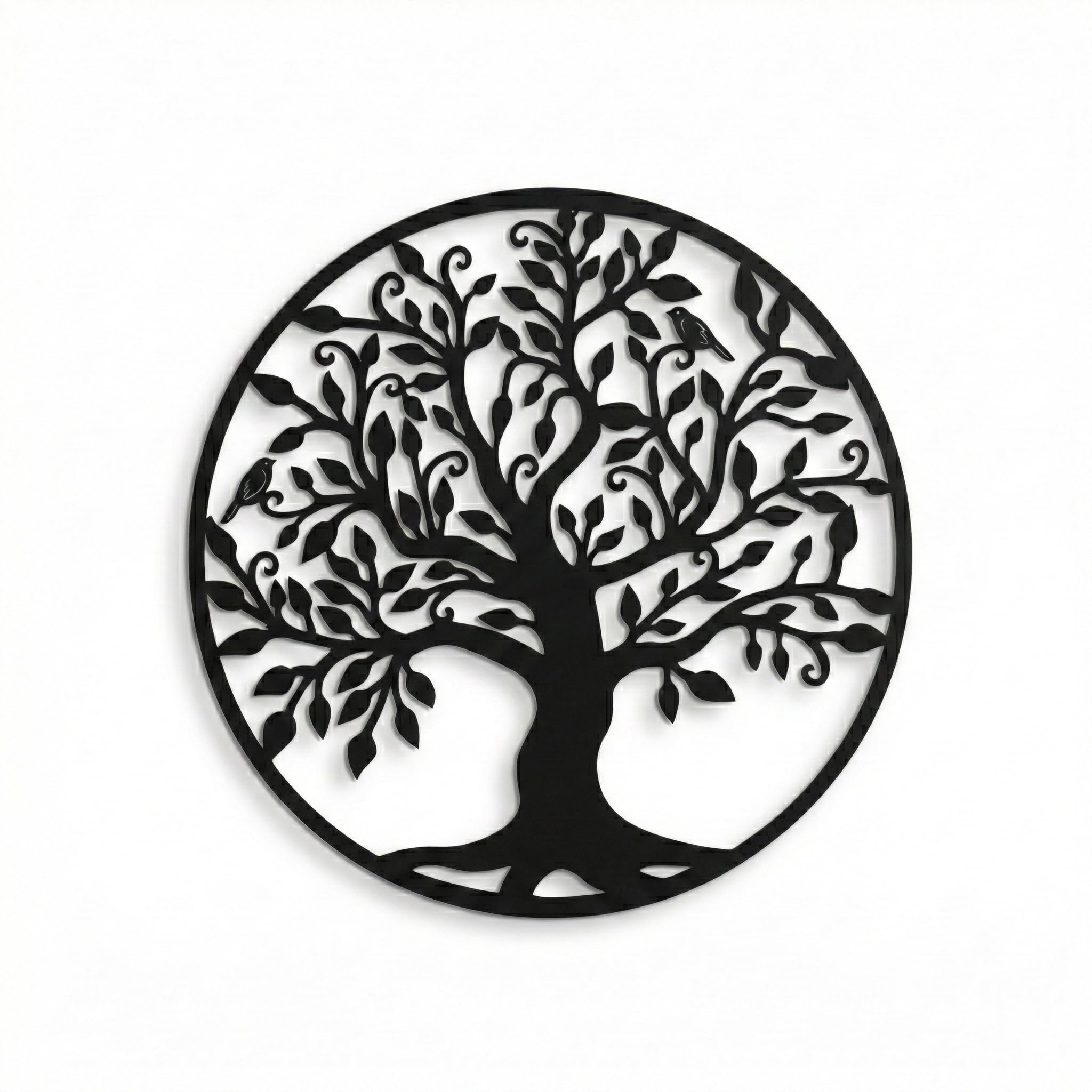Dekadron Art Mural en métal, Art de l'arbre de Vie, Signe de Famille Arbre 60x60cm