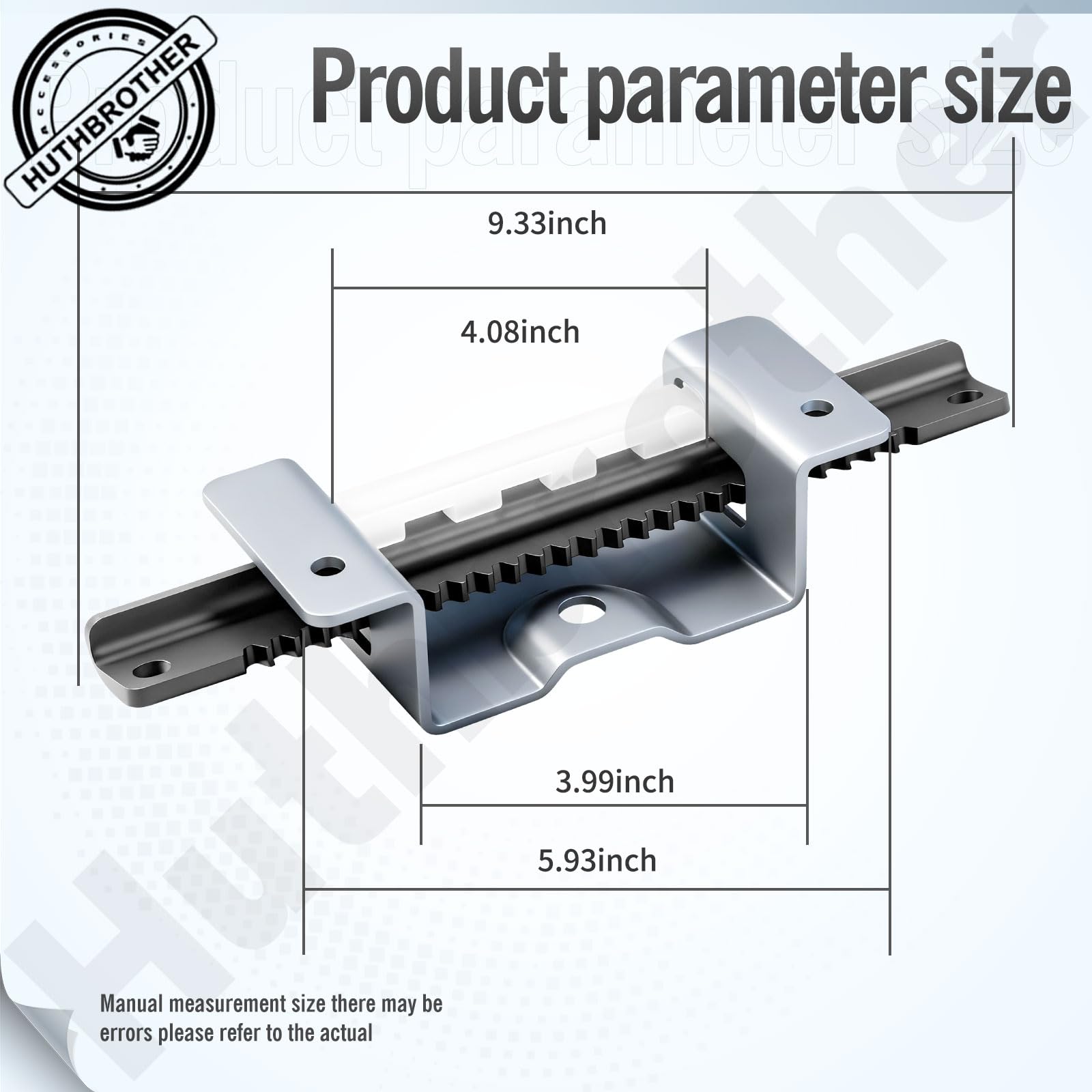 Huthbrother 783-06988A Rack Sterzo, Compatibile con Cub Cadet 783-06988 Piastra Cremagliera Sterzo Troy-Bilt CC30 TB30 TB30R