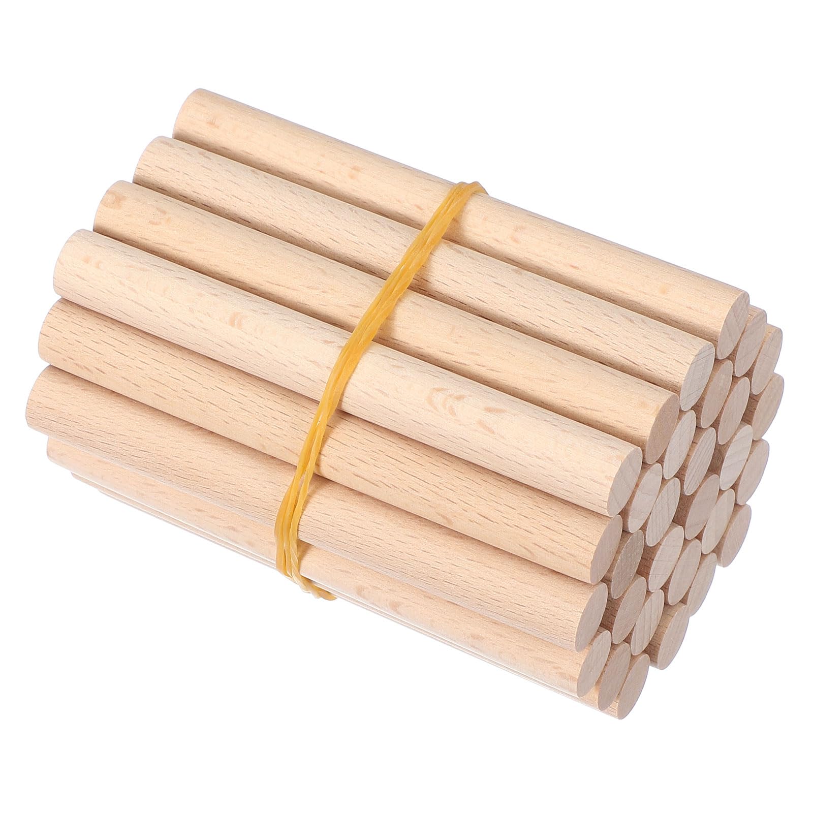 PATIKIL 1/2 x 4 Inch Wooden Dowel Rod