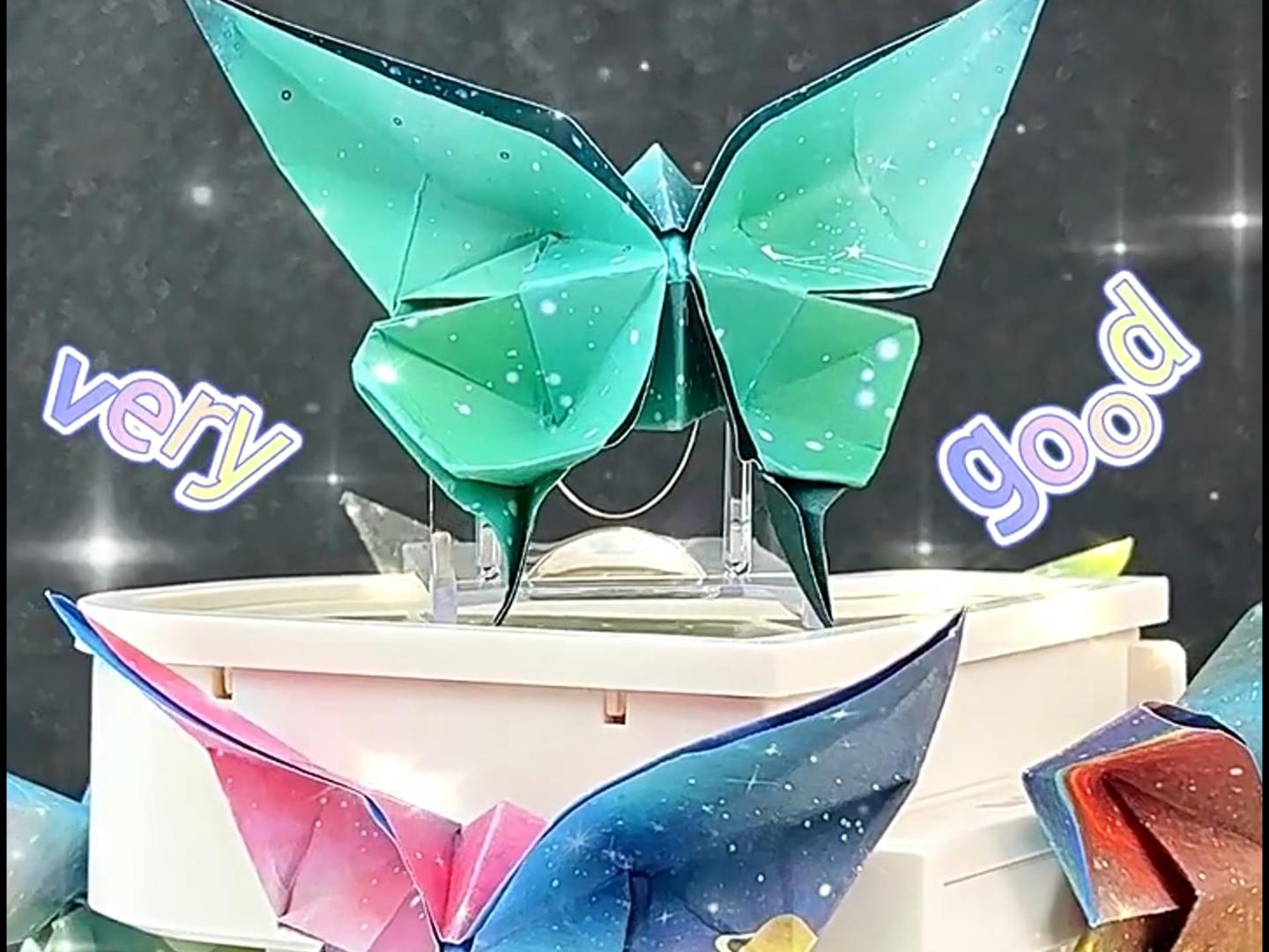Plstod 150 vellen origami-papier, 15 x 15 cm, dubbelzijdig origami-motief in 36 sterrenhemel, meerkleurig, voor doe-het-zelf en knutselprojecten voor kinderen en volwassenen