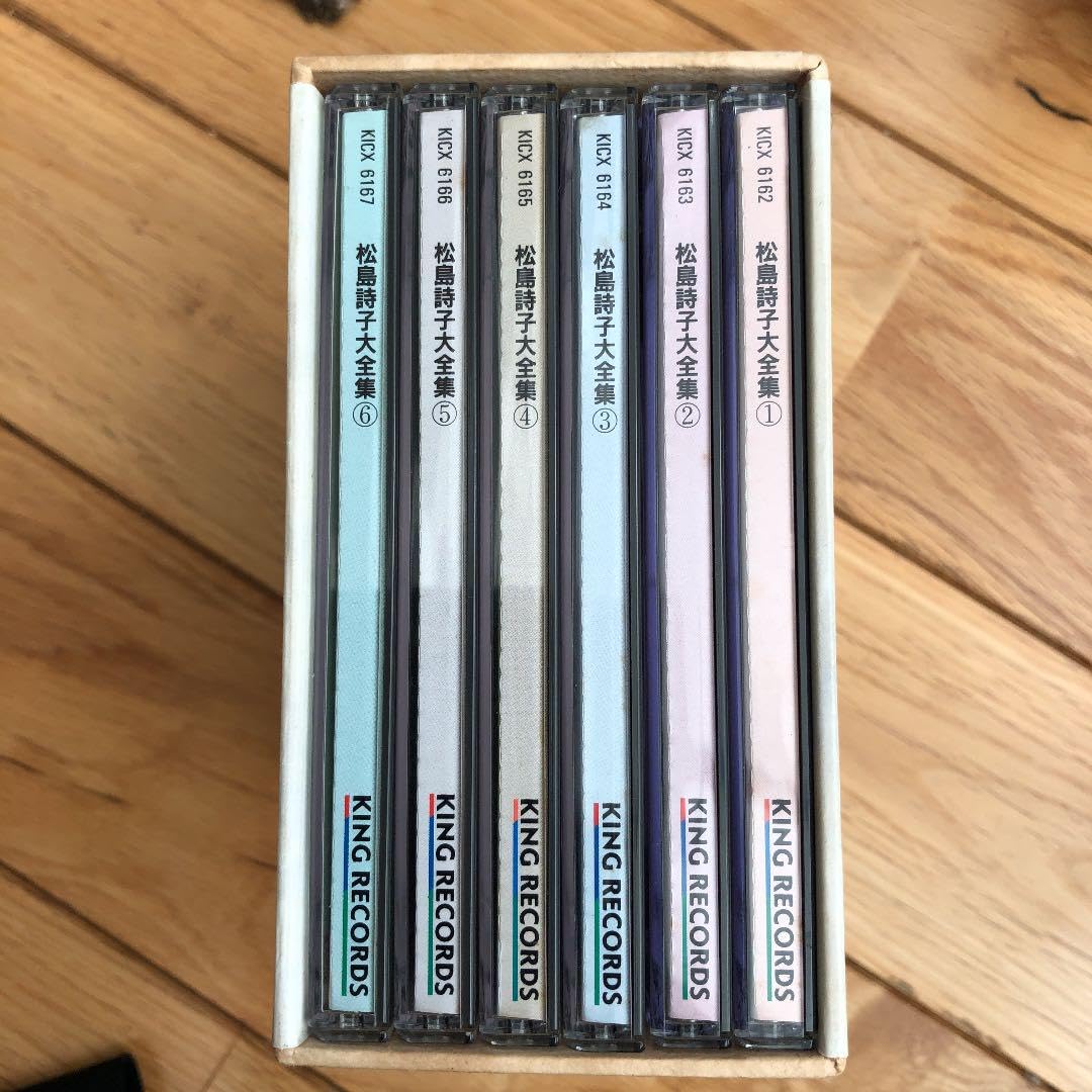 CDアルバム◆松島詩子◆大全集◆追悼盤◆6枚組BOX◆演歌◆歌謡曲◆希少◆ CDアルバム◇松島詩子◇大全集◇追悼盤◇6枚組BOX