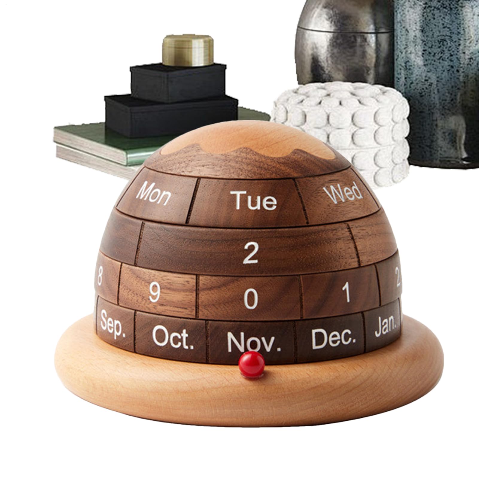 Calendario A Cubetti Di Legno Decorazioni Per Tavolo Perpetue