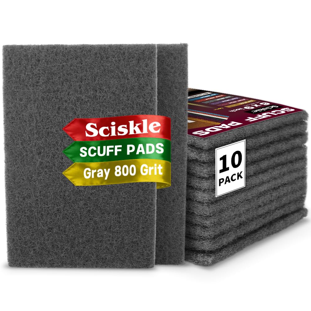 Sciskle Micro-Finishing Scuff Pads - 10 Pack -10