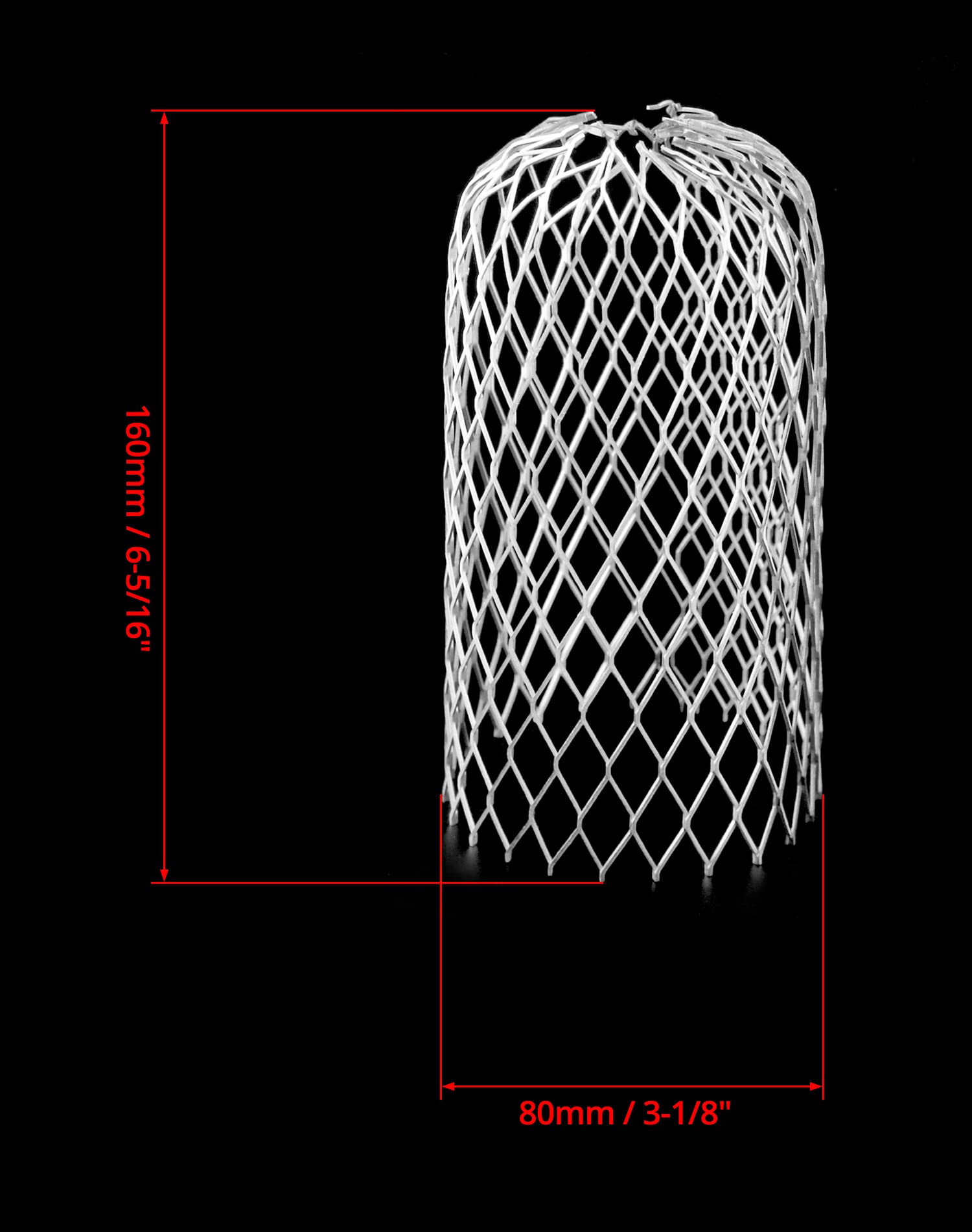 Tiardey Dachrinnenschutz Sieb, 4 Stück, Aluminium, 17 Cm Hoch, Verhindert Verstopfung