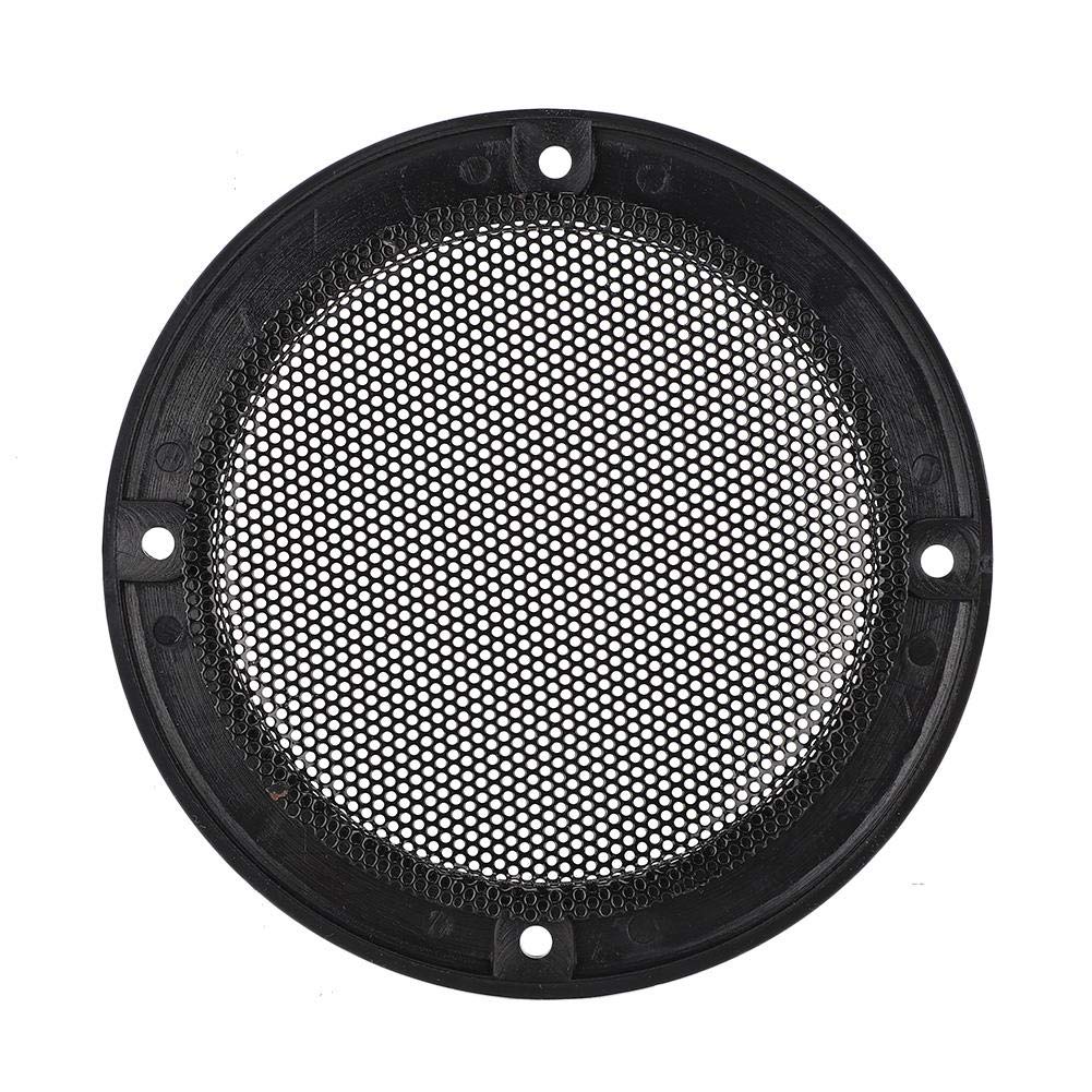 Speaker Decorative Circle, Speaker Protective Cover, Sturdy for Long Time Use Small Speakers(Black+Black)-image-40