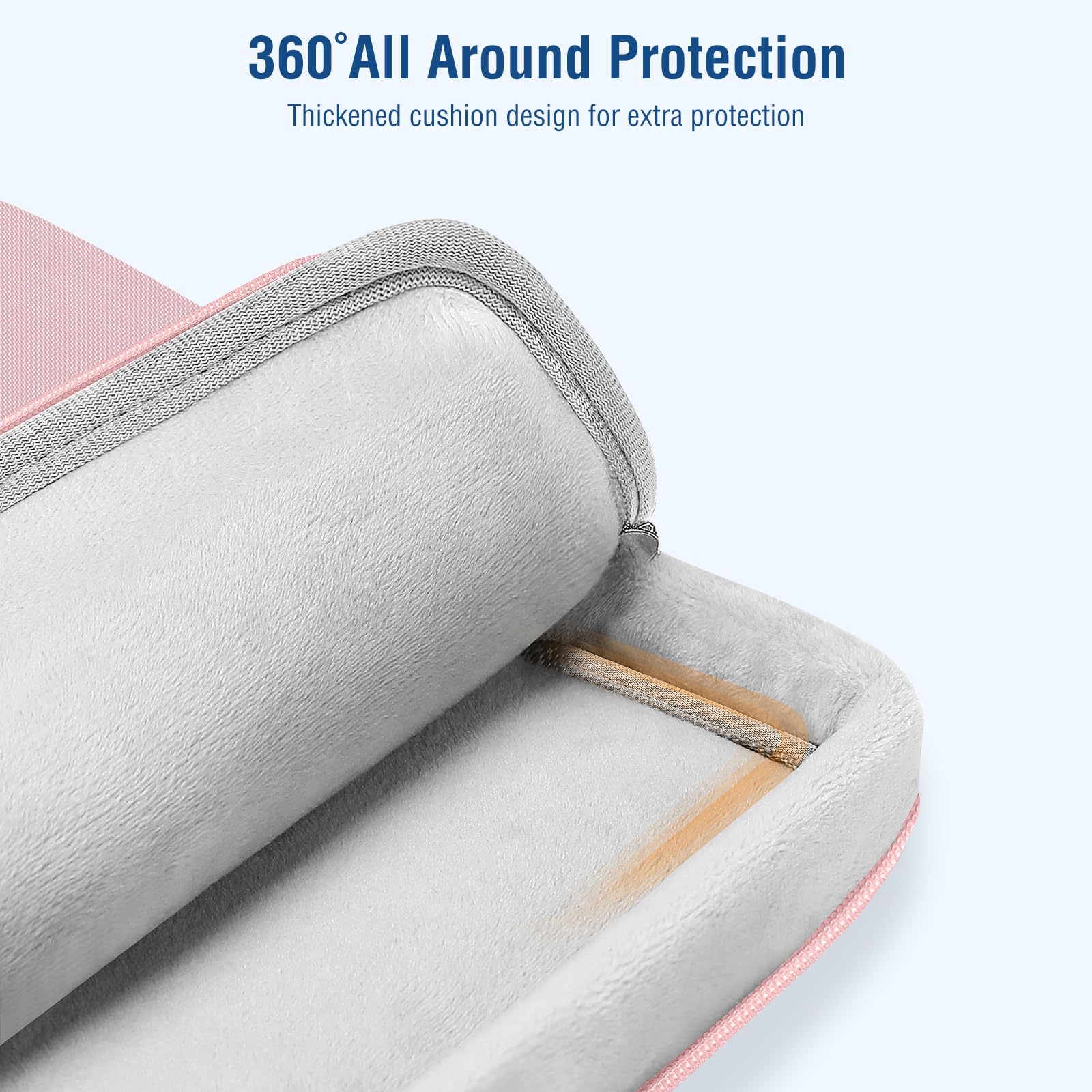 MOSISO 360 保護 ラップトップ ショルダーメッセンジャーバッグ 15.6インチ 適用機種 MacBook HP Dell Lenovo Asus ノ?