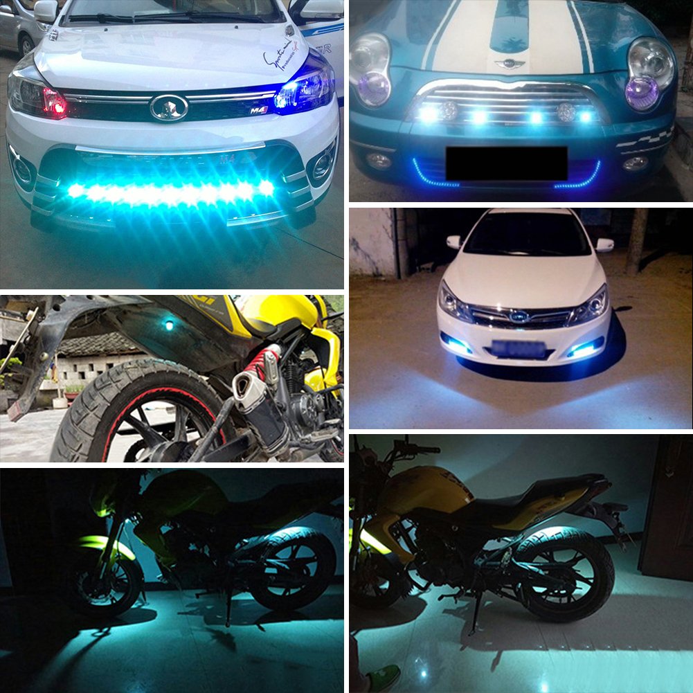 Kit 10 LED Eagle Eye 9W 23mm – Luci A LED Per Auto, Fendinebbia E Retromarcia Colore Bianco 6000K