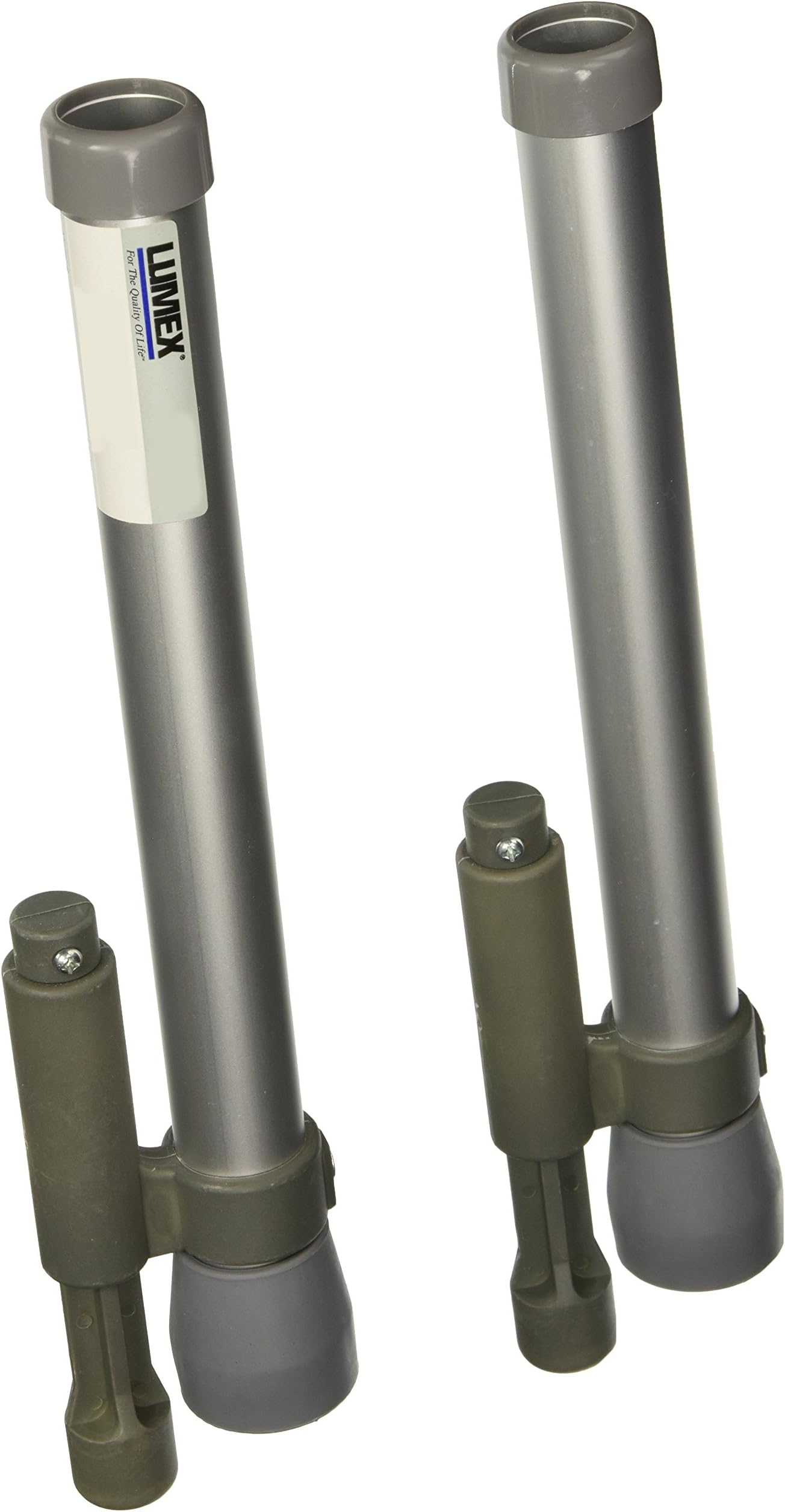 Lumex 603910A Glide Brake, Aluminum, 1 Pair (Pack of 2)