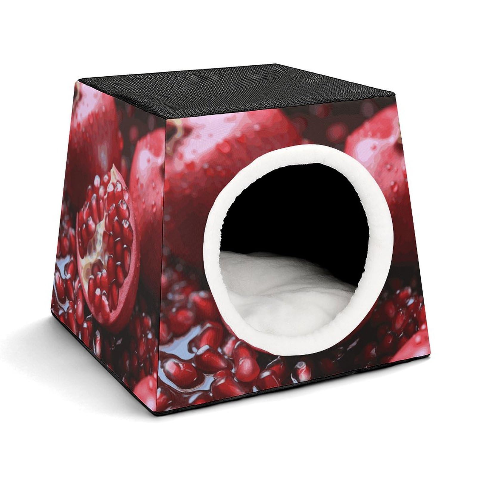 Nichoir pour chat intérieur et petit chien maison capsule d'espace grenade