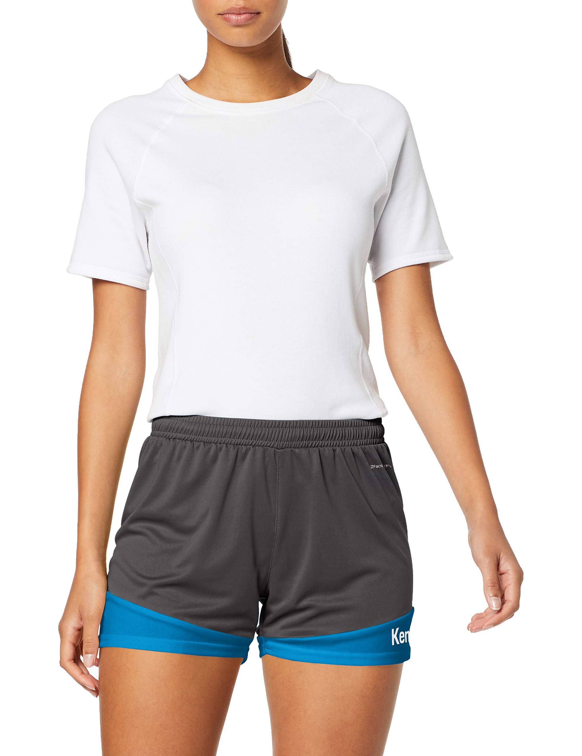 Kempa Emotion 2.0 Shorts Women's Shorts - Anthra/Kempablue, Small