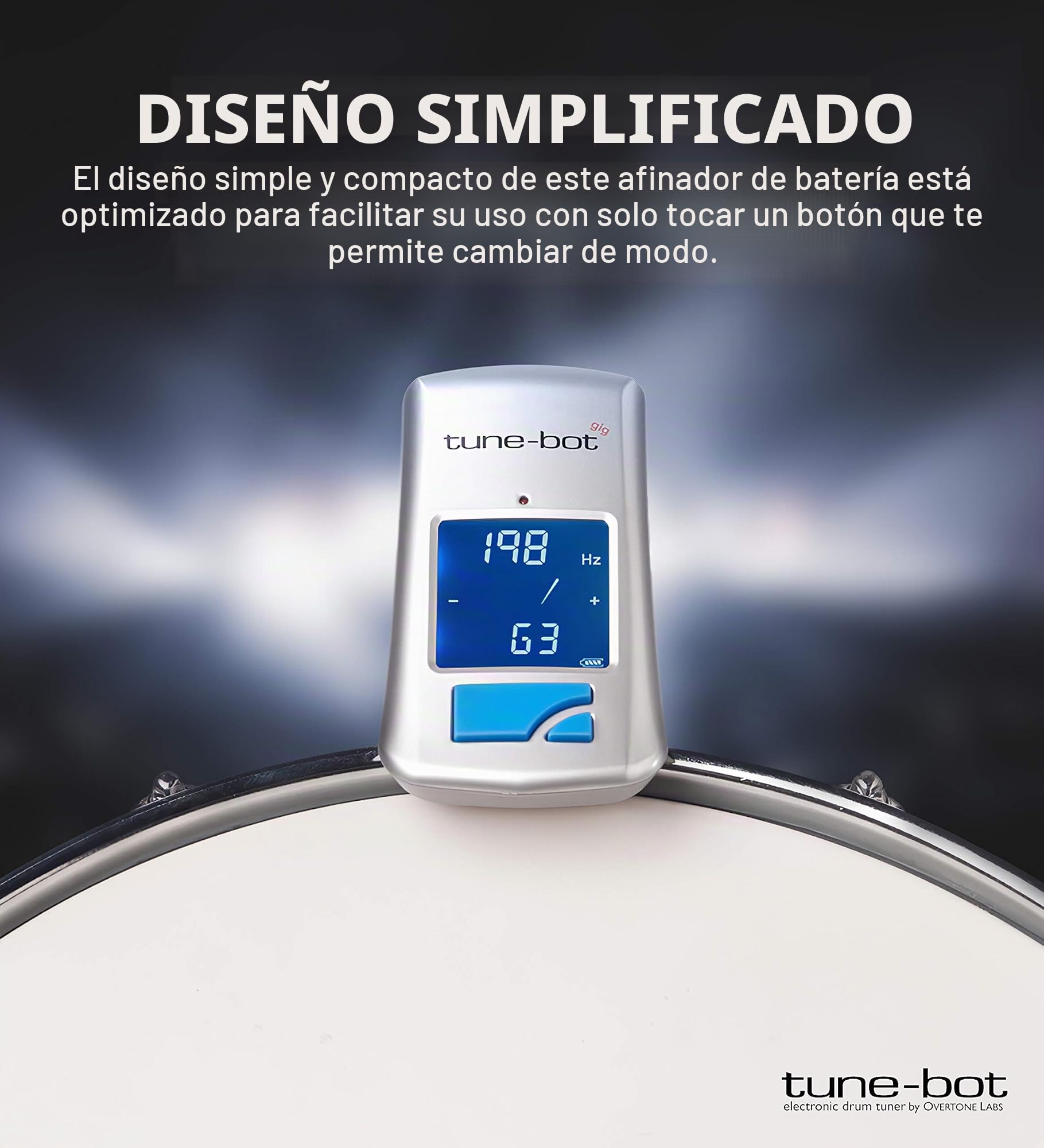 tune-bot Overtone Labs - Llave de Afinación