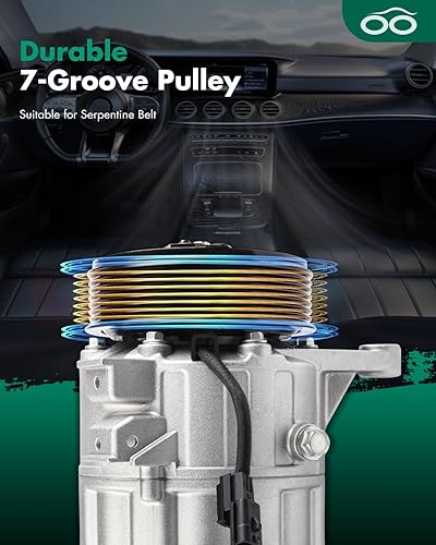 Miniatura 5 de SCITOO Compresor de CA CO 10868C compatible con N-issan Altima 3.5L 2007 2008 2009 2010 2011 2012