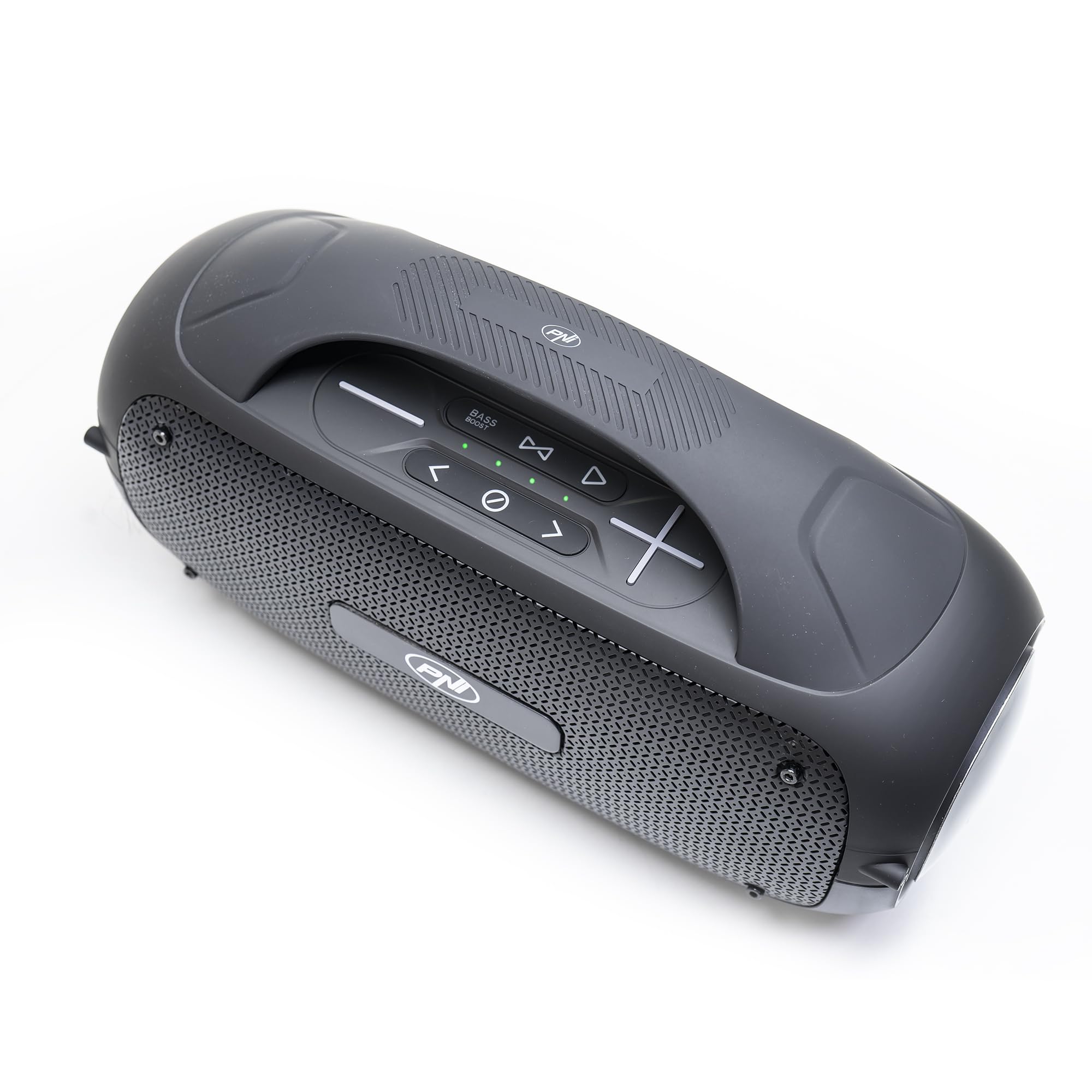 Set di 2 altoparlanti portatili PNI FunBox BT600, accoppiamento tramite Bluetooth con funzione audio stereo, 65 W, IPX4