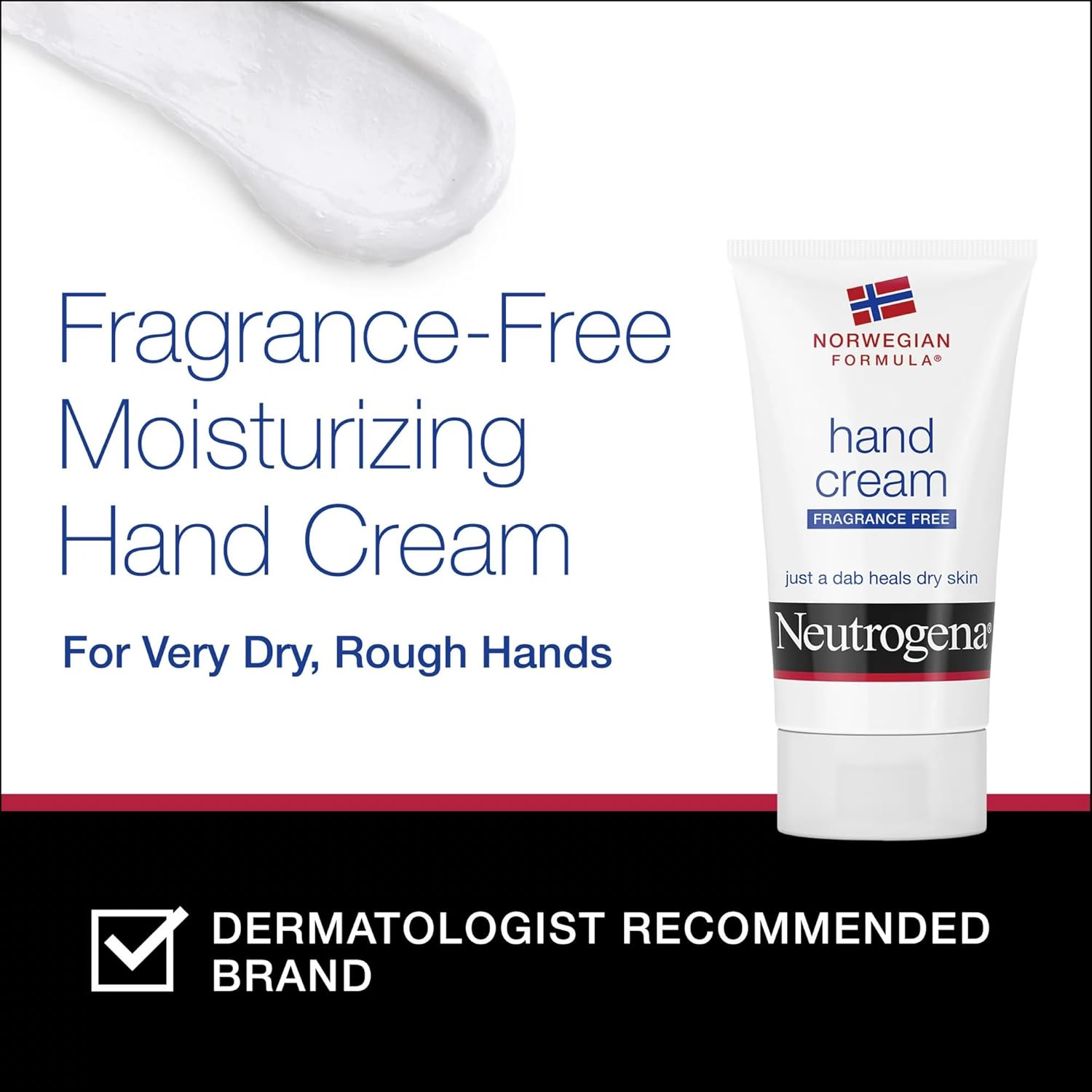 Neutrogena Norwegian Formula Hand Cream Fragrance-Free 2 oz (Pack of 11)