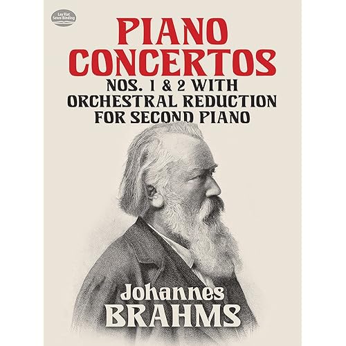 Piano Concertos Nos. 1 and 2: With Orchestral Reduction for Second Piano (Dover Classical Piano Music: Four Hands)