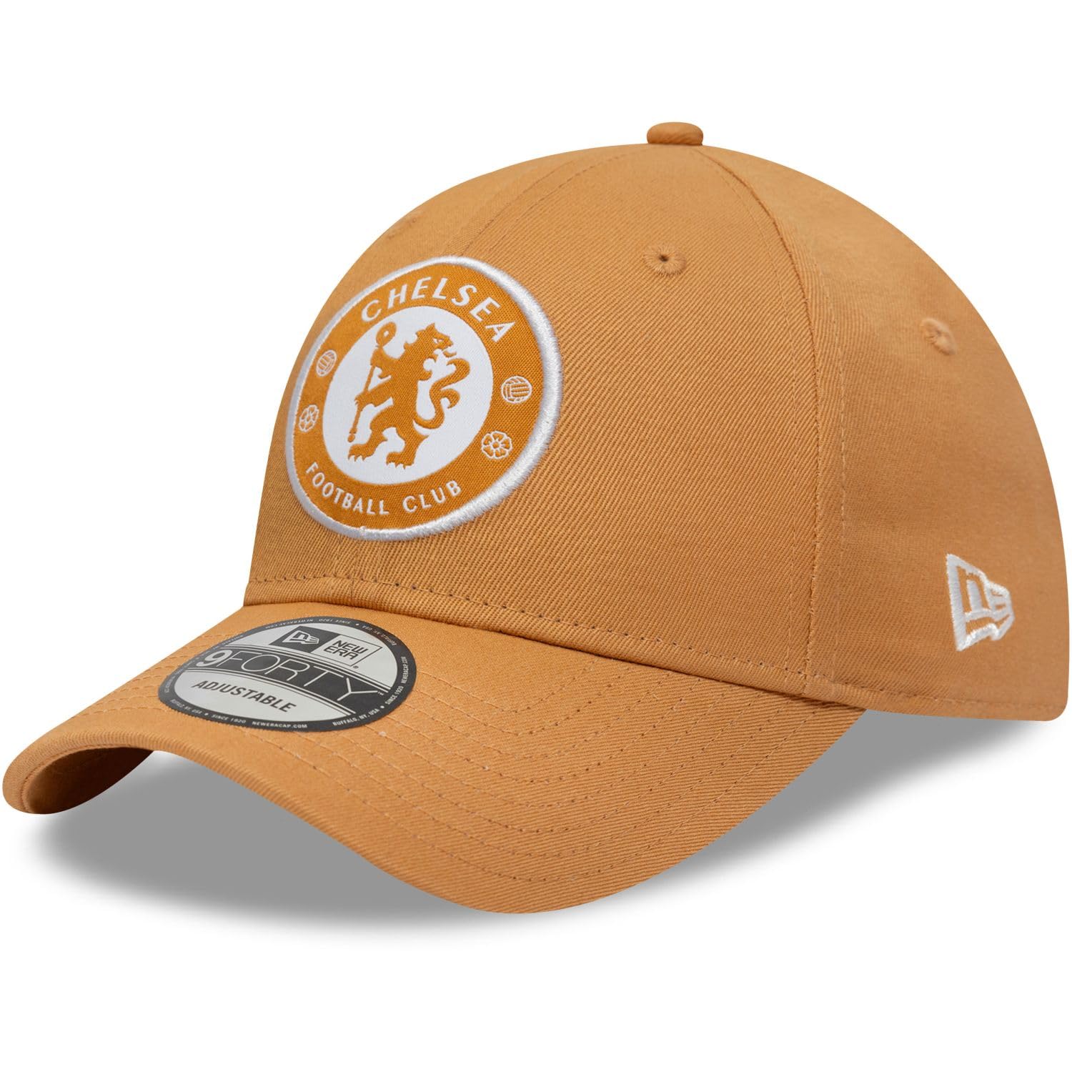 New Era Unisex Beige 9Forty Adjustable Cap - Fc Chelsea Wheat