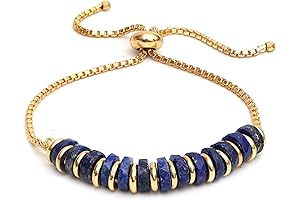 Natura Lapis Bracelet: Enhance Well-being with Azure Elegance