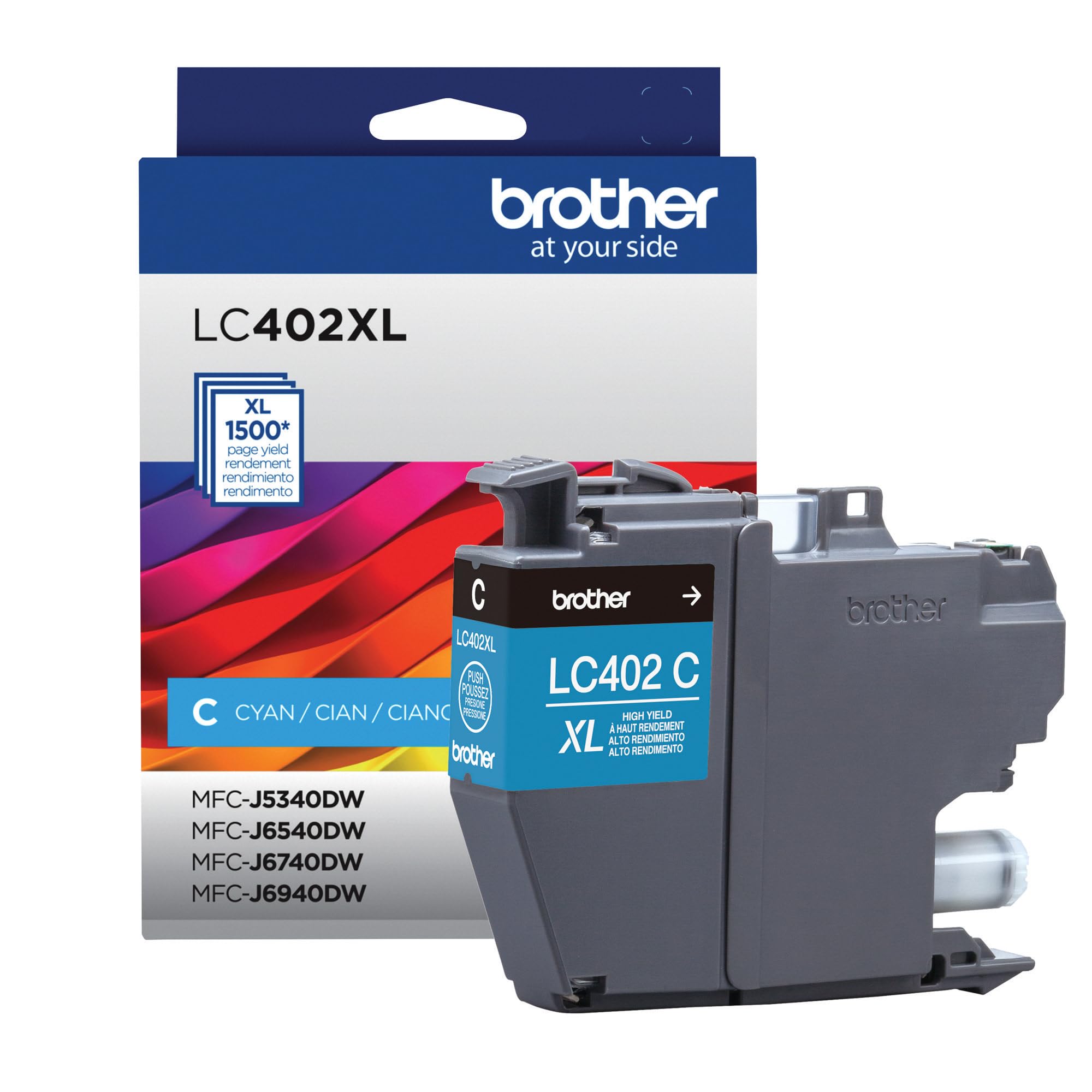 Amazon.co.jp: Brother純正LC402XLC大容量シアンインクカートリッジ