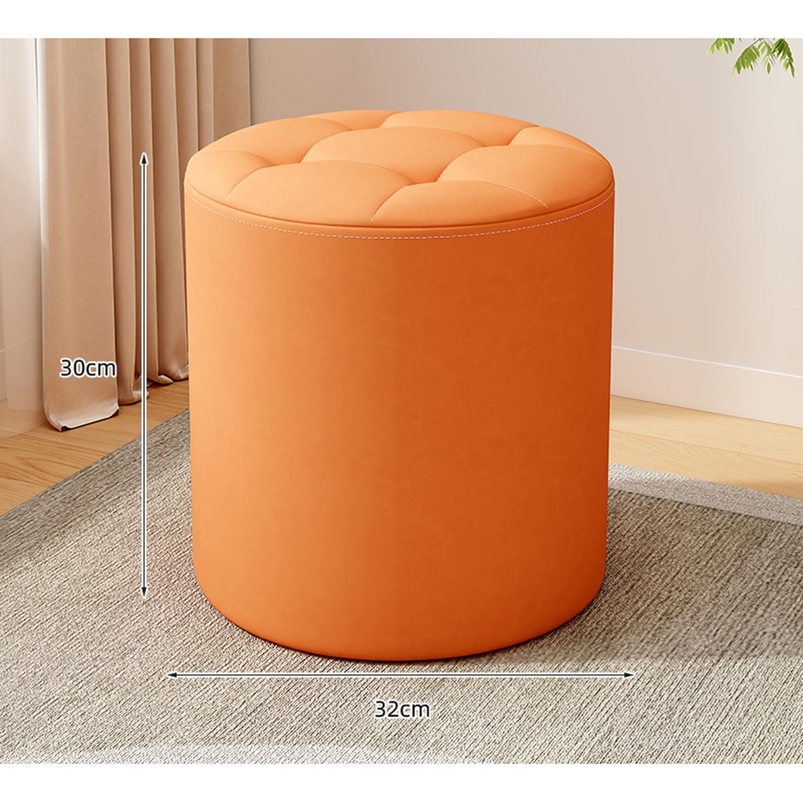 Amazon.co.jp: THLD スツール 円形 低いスツール ミニスツール プチ
