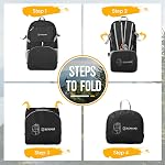 ZOMAKE Packable Hiking Backpack,Lightweight Foldable Backpack Light Daypack for Women Men,35L