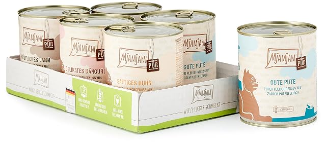 MjAMjAM - Comida húmeda Premium para Gatos - Paquete Mixto V