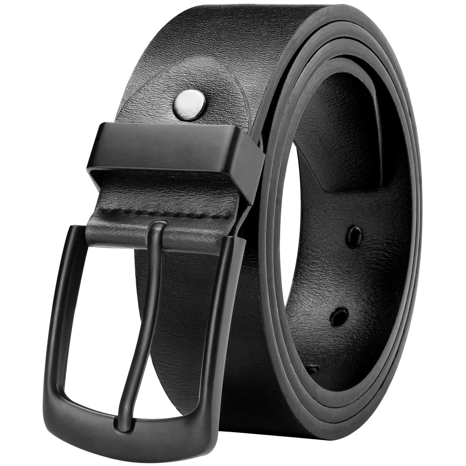 [maikun] ベルト メンズ 大きいサイズ ベルトメンズ おしゃれ 皮带 belt 長い ブラック 125