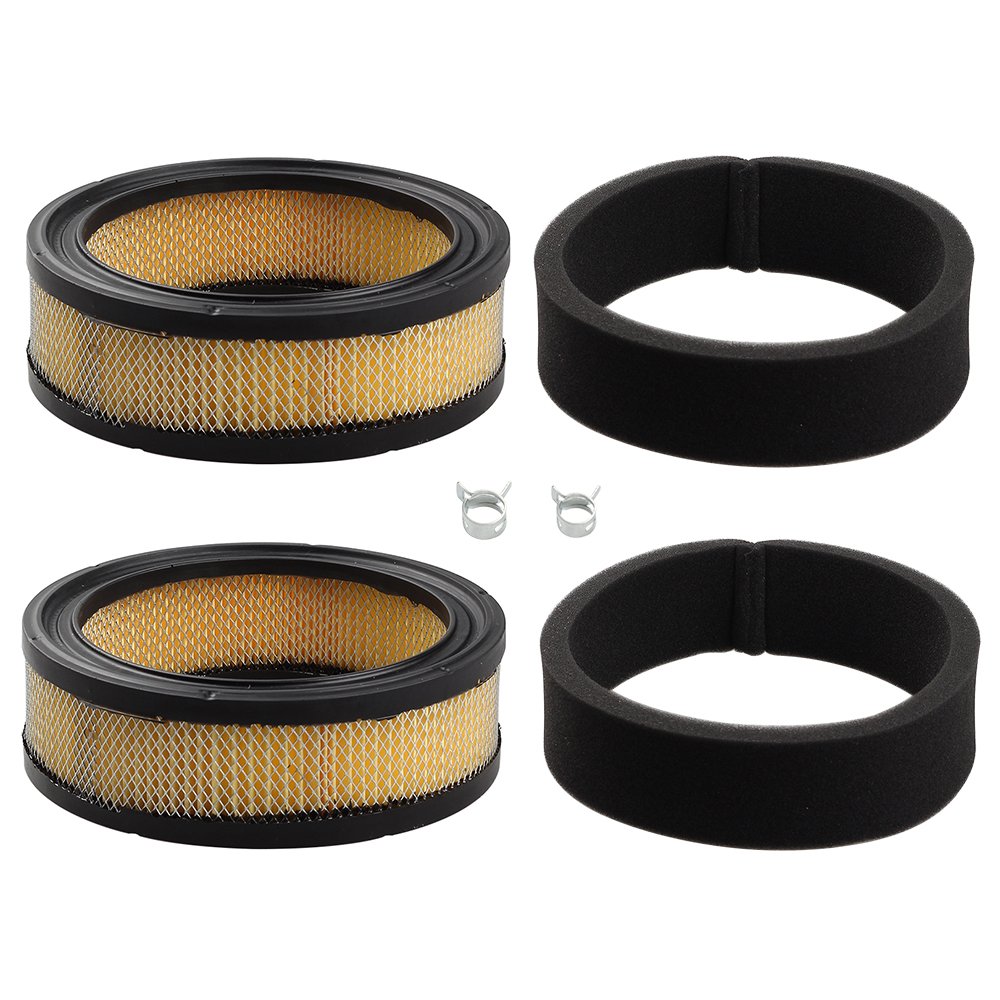 Harbot (Pack of 2 25 883 03-S1 235116-S Air Filter with 237421-S Pre-Filter for Kohler K241 K301 K321 K482 K161 K181NL M10 M12 Engine Lawn Mover